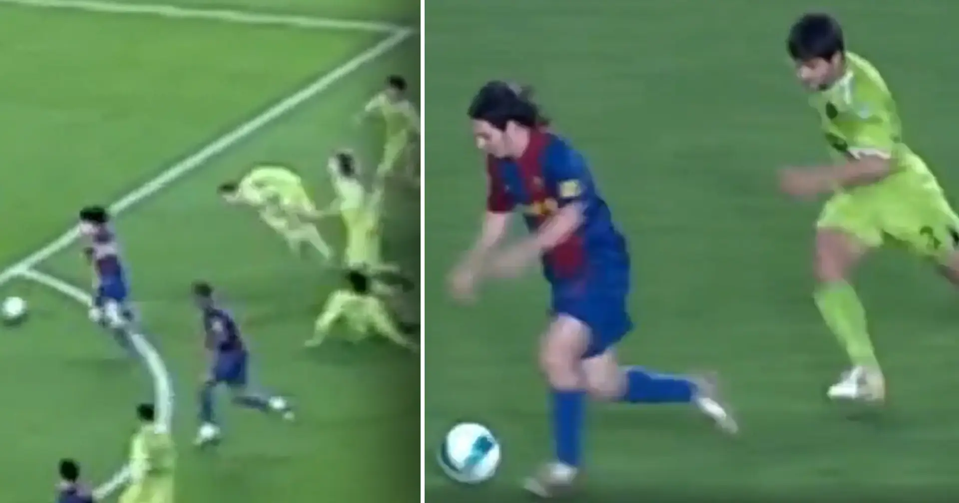 Unglaublicher Moment: Erinnerungen an Messis Tor für Barça im Alter von 19 Jahren, das dem von Maradona ähnelt (Video)