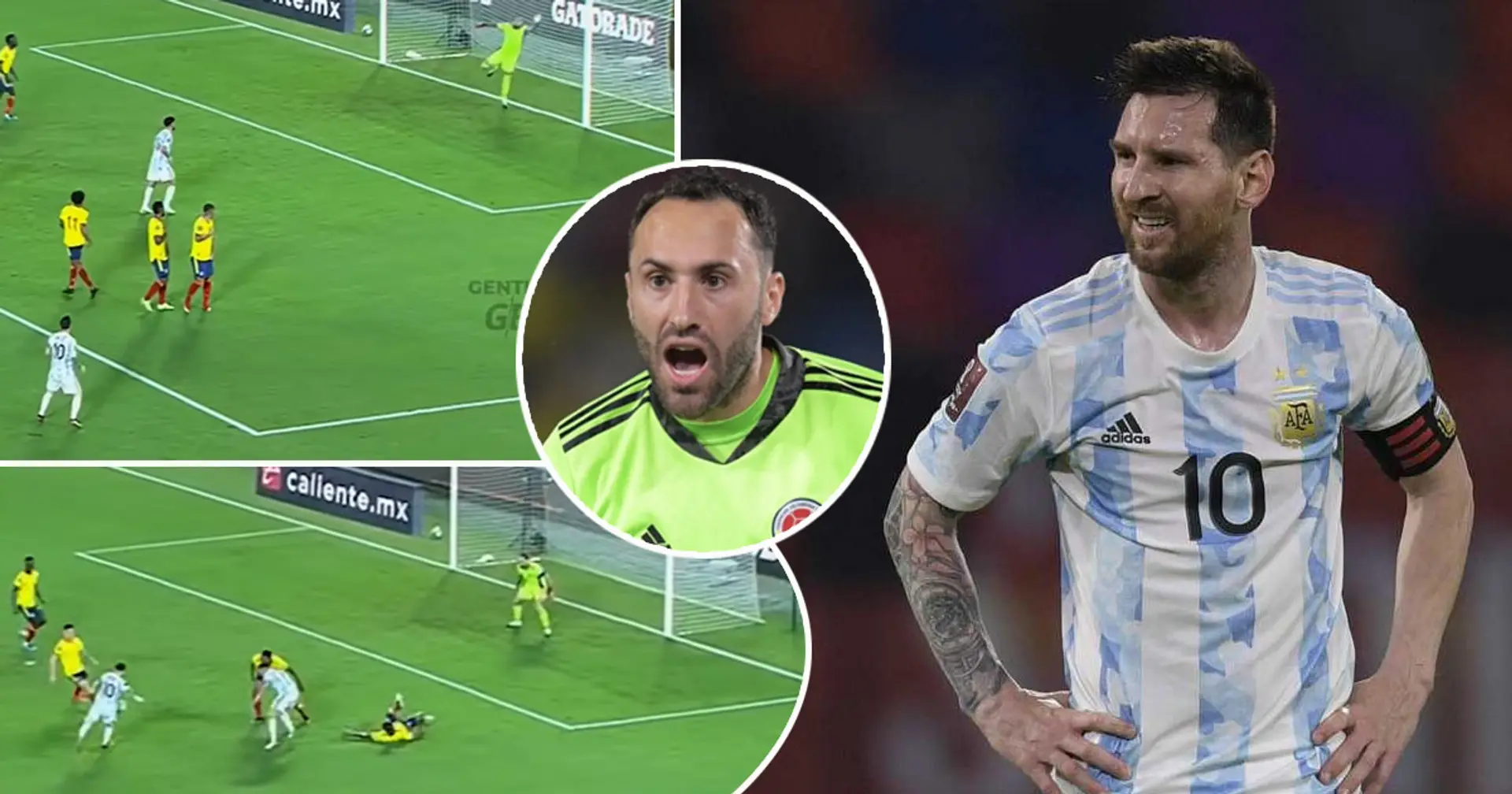 Ospina makes 3 incredible saves to stop Messi from scoring as Colombia draw Argentina in World Cup qualifier