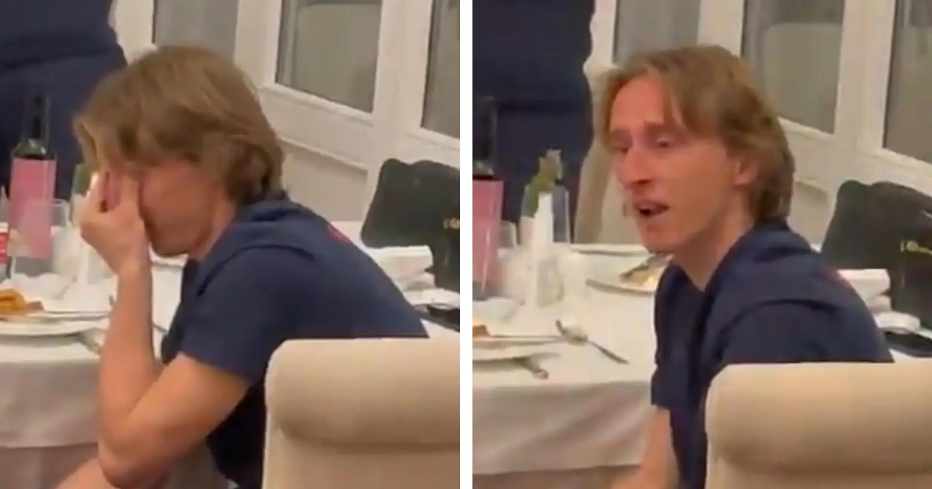 Luka Modric ne peut retenir ses larmes lorsque ses coéquipiers lui font une ovation debout alors qu'il devient le joueur croate le plus capé (vidéo)