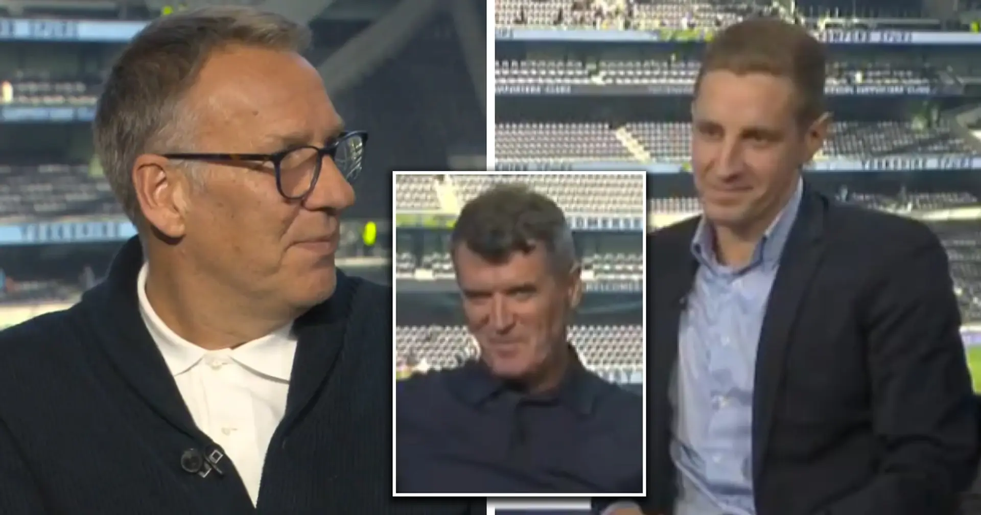 Paul Merson creates awkward moment in studio as tries to wind up former Spurs defender Michael Dawson