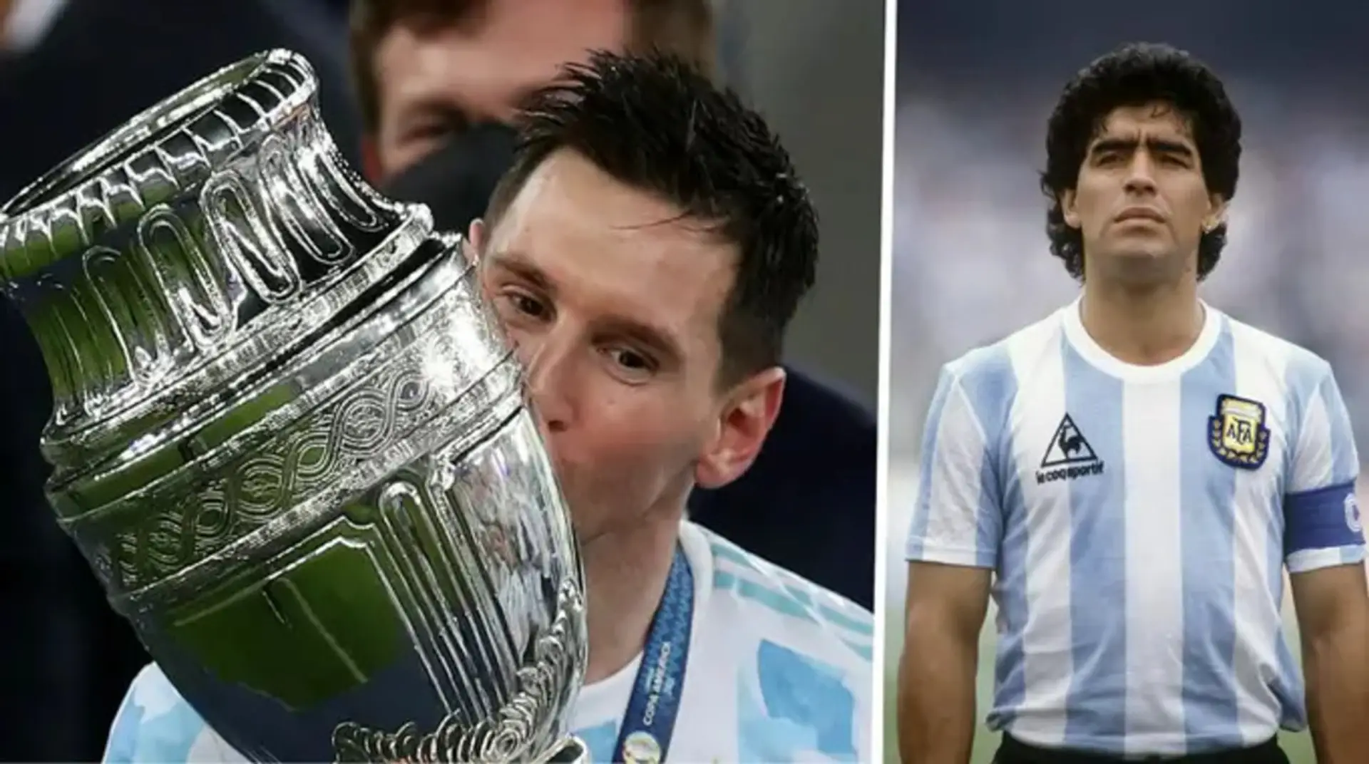'Solo te recordaré de 1986': un fan usa el ejemplo de Maradona contra el hater de Messi