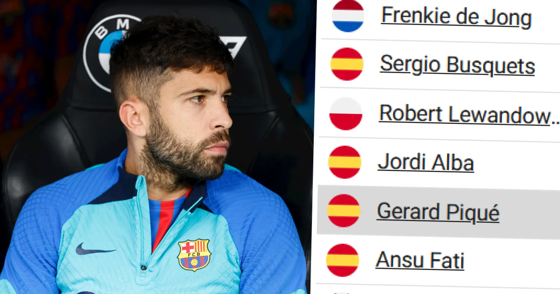 El Barça 'trata de convencer' a Jordi Alba para que se vaya este verano: la razón es simple