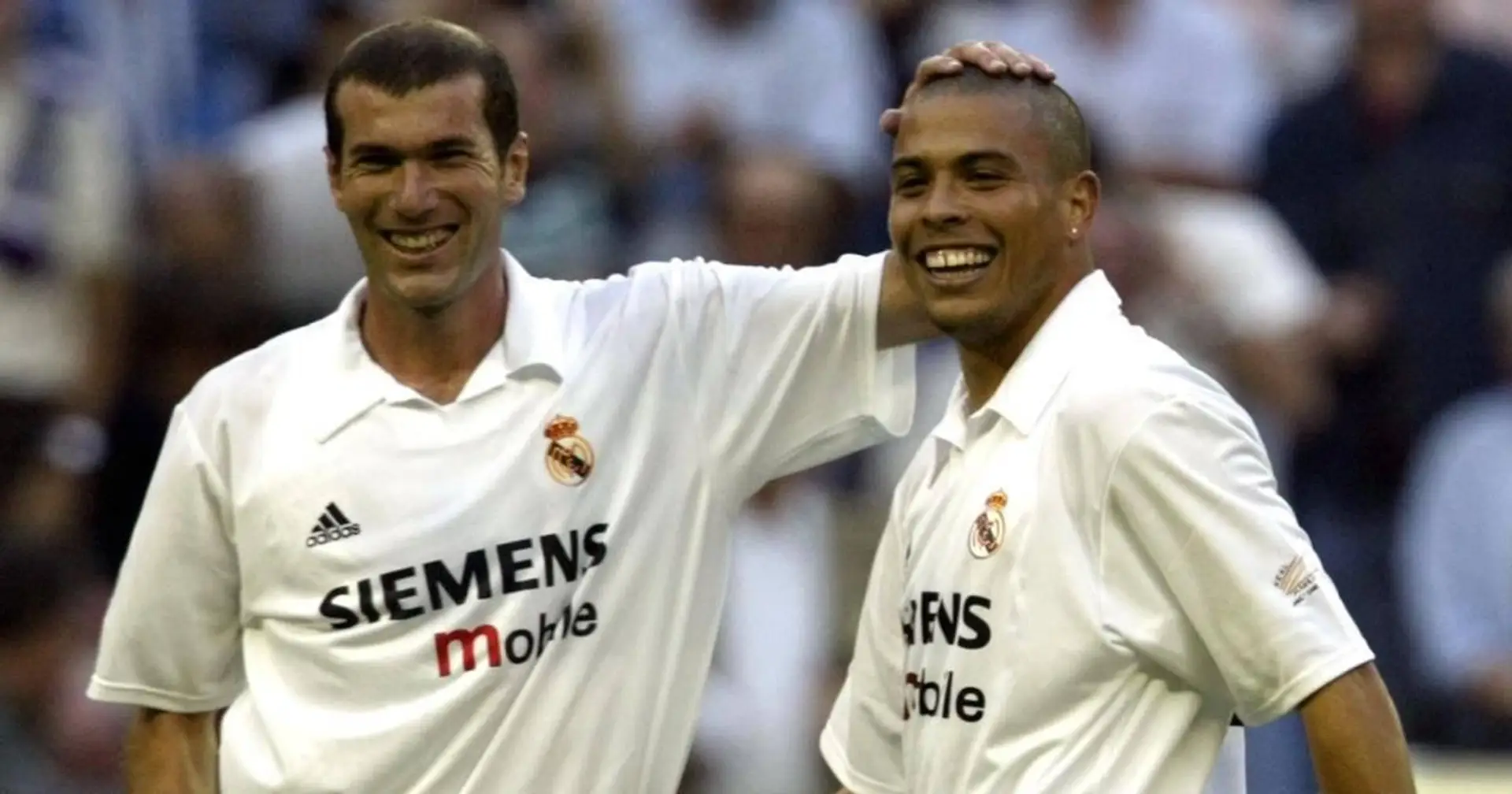 "Zidane le joueur ou Zidane l'entraîneur? Je ne peux pas répondre à ça": Ronaldo Nazario
