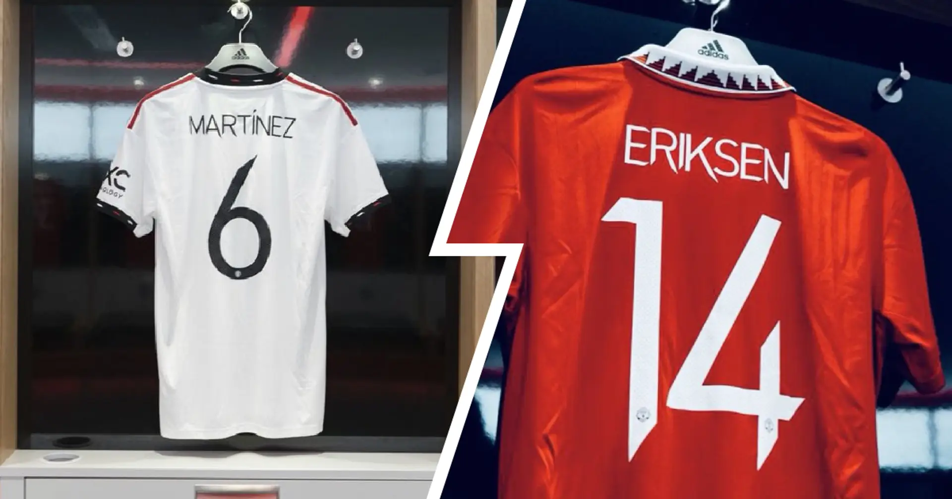 Lisandro Martinez and Christian Eriksen select Man United shirt numbers — here's who wore it before