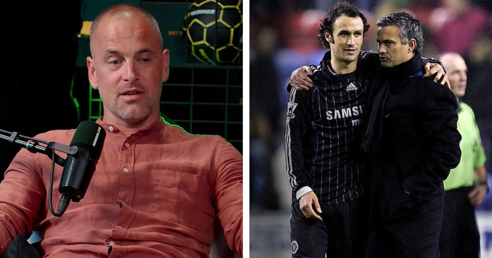 'You're f**king sh*t': Joe Cole recalls Mourinho threatening to play the kitman ahead of Ricardo Carvalho