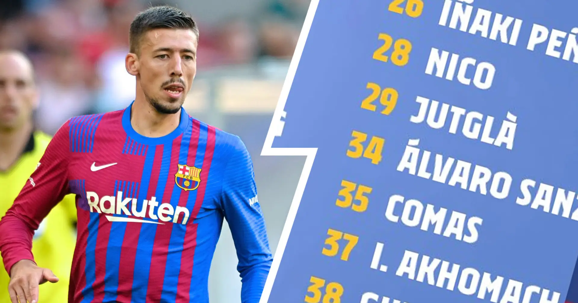 Just 11 first-team players available as Barca's squad for Mallorca revealed