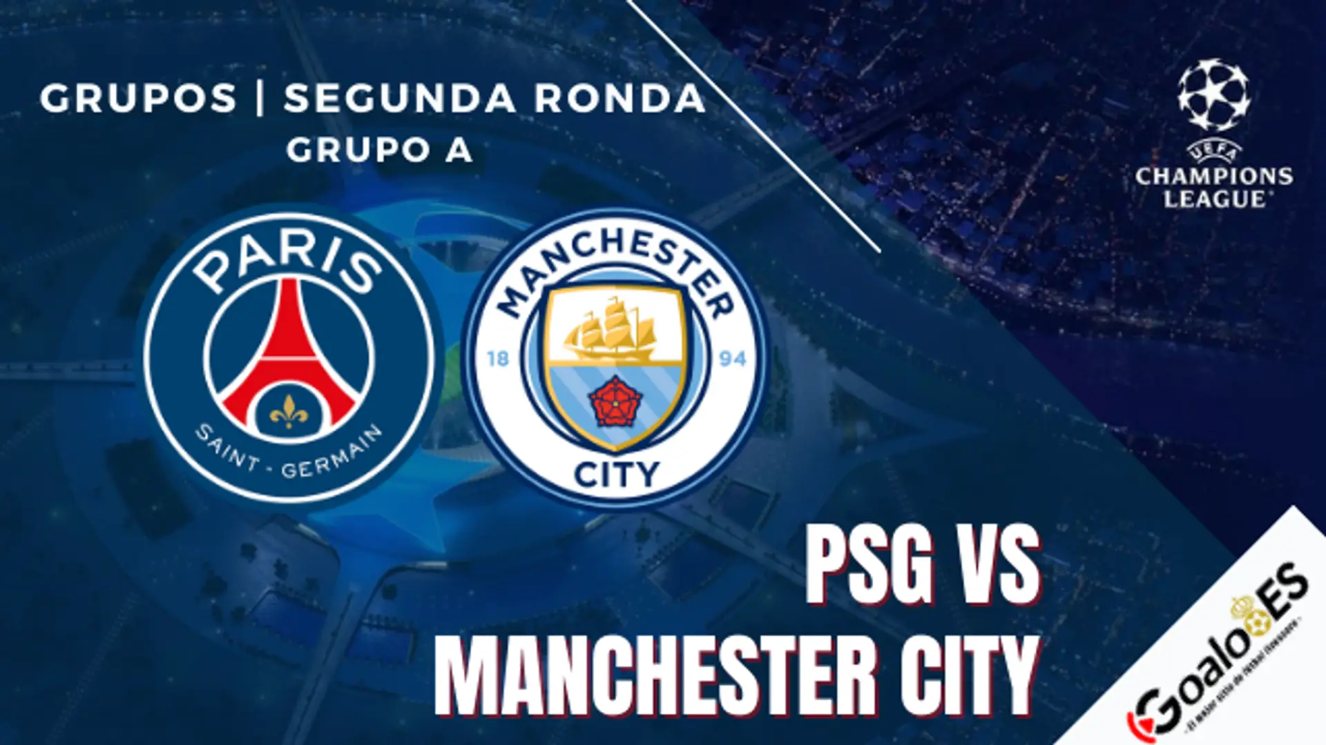 Pronóstico de Fútbol - PSG VS Manchester City - Champions League