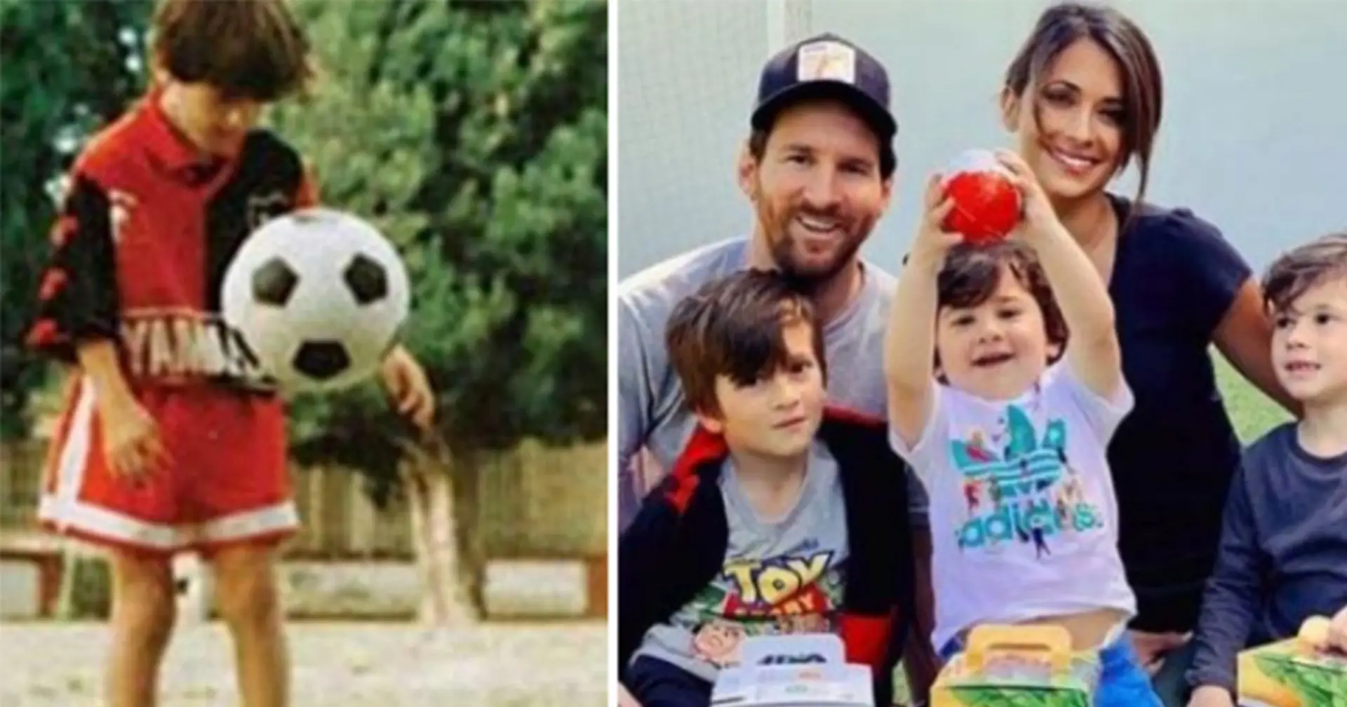 Im Internet tauchte ein Foto des 10-jährigen Leo Messi mit seiner zukünftigen Frau auf