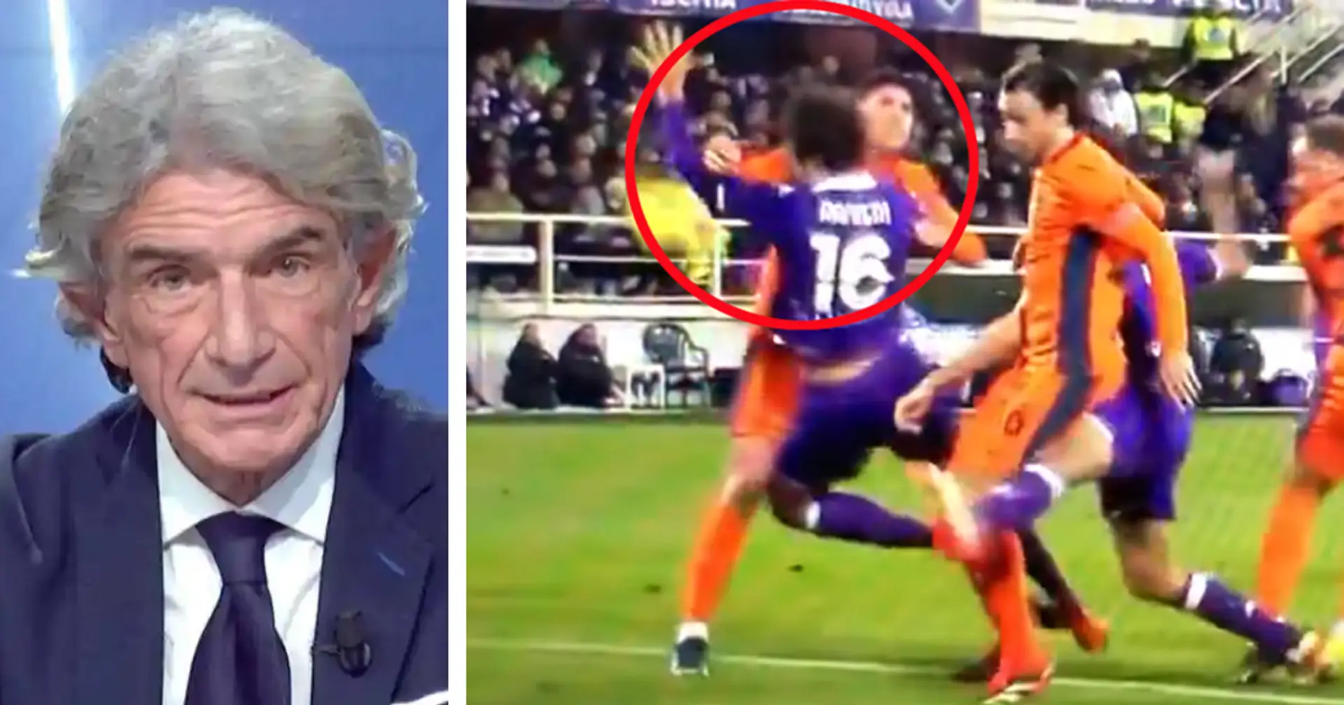 "Non è rigore": il verdetto della moviola sul contatto tra Bastoni e Ranieri in Fiorentina-Inter
