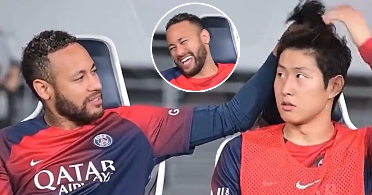 😁 Lustig: Neymar trollt PSG-Neuzugang wegen Frisur 