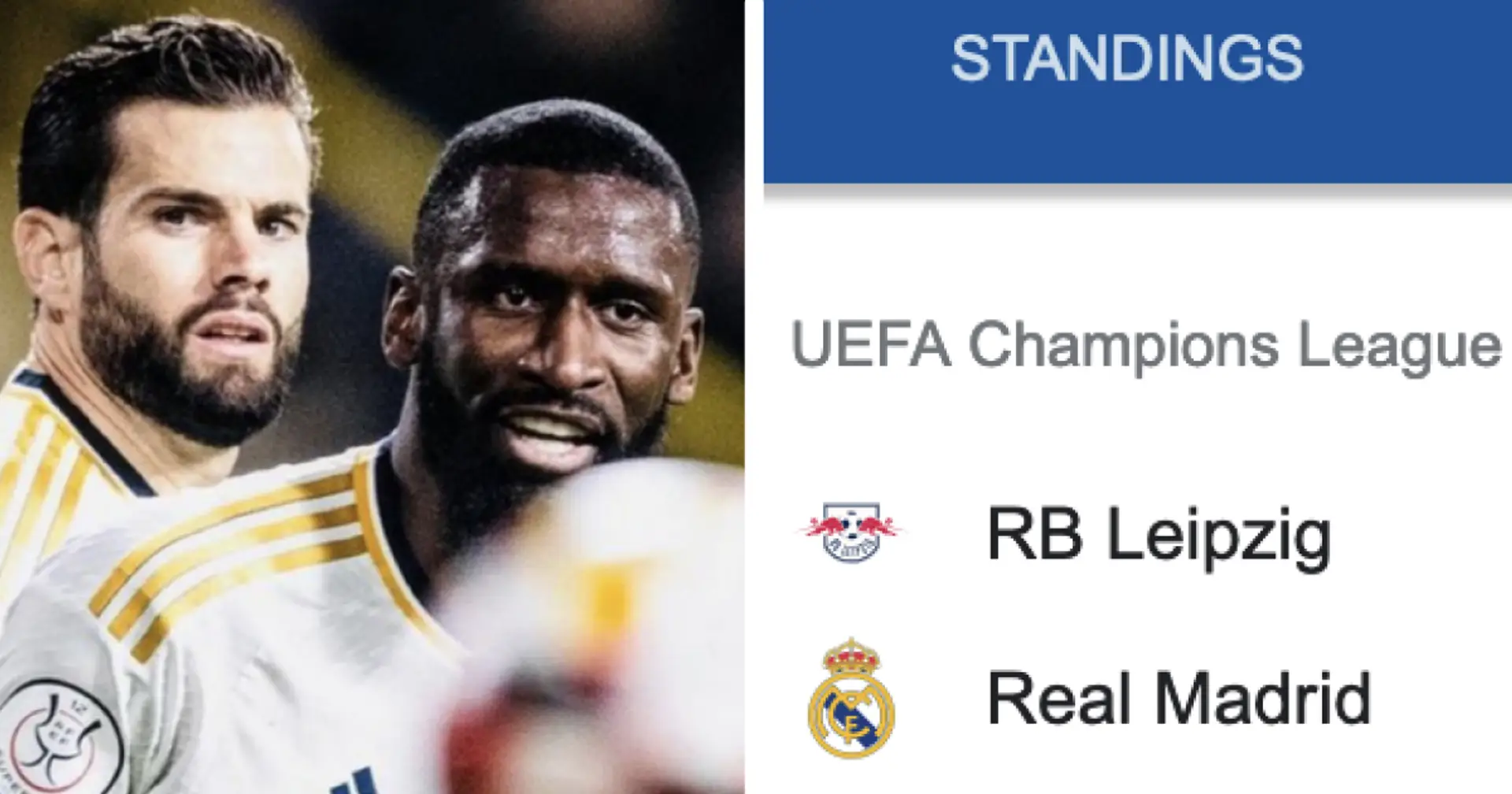 ¿Estará disponible algún central del Real Madrid para los octavos de la Champions? Contestado