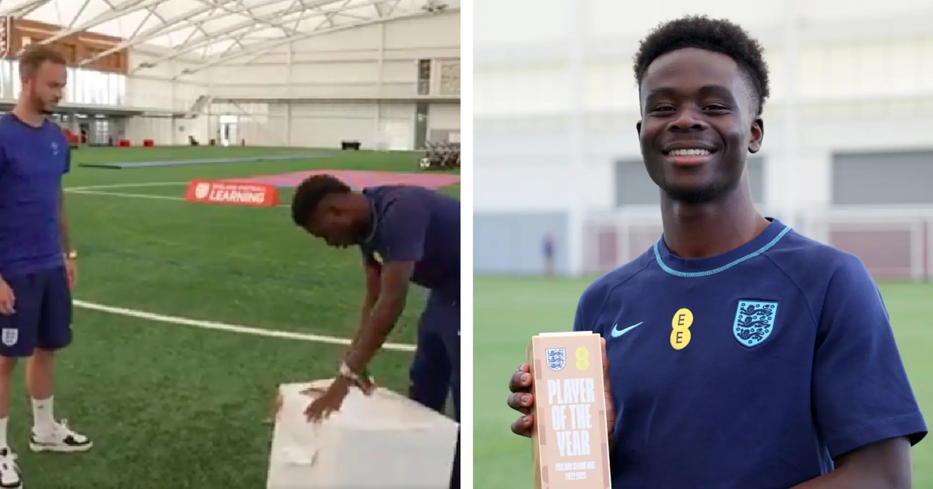 SPOTTED: Bukayo Saka gets birthday surprise, named England Player of the Year