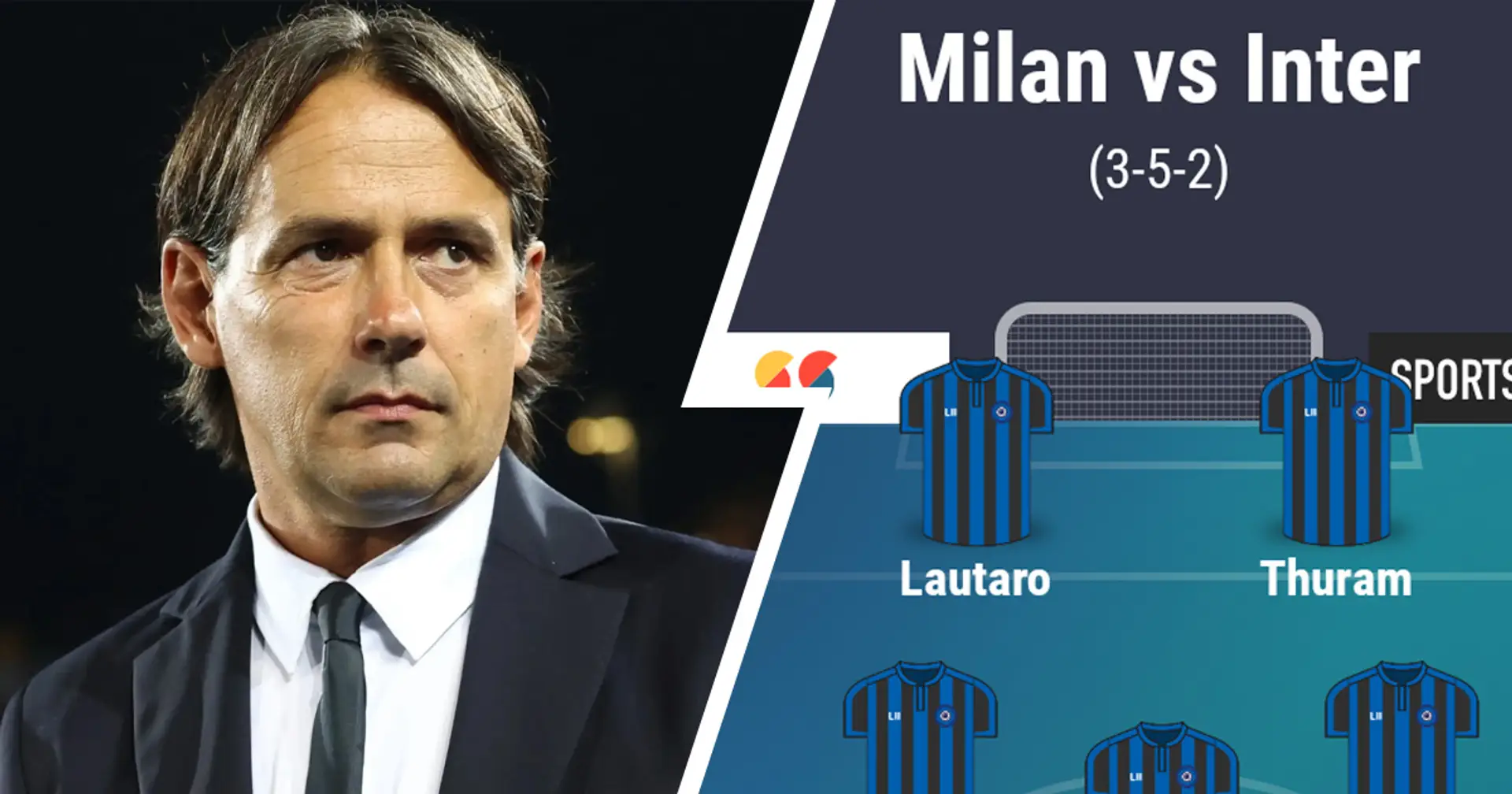 La miglior formazione che Inzaghi può schierare contro il Milan nel derby della 33° giornata