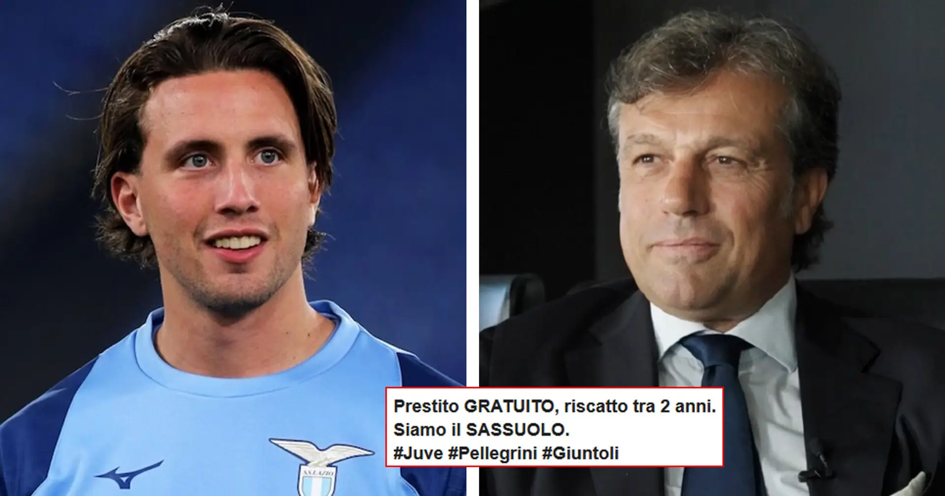 La Juventus 'regala' Pellegrini alla Lazio, tifosi infuriati per la formula ufficiale del trasferimento: "Siamo il Sassuolo!"