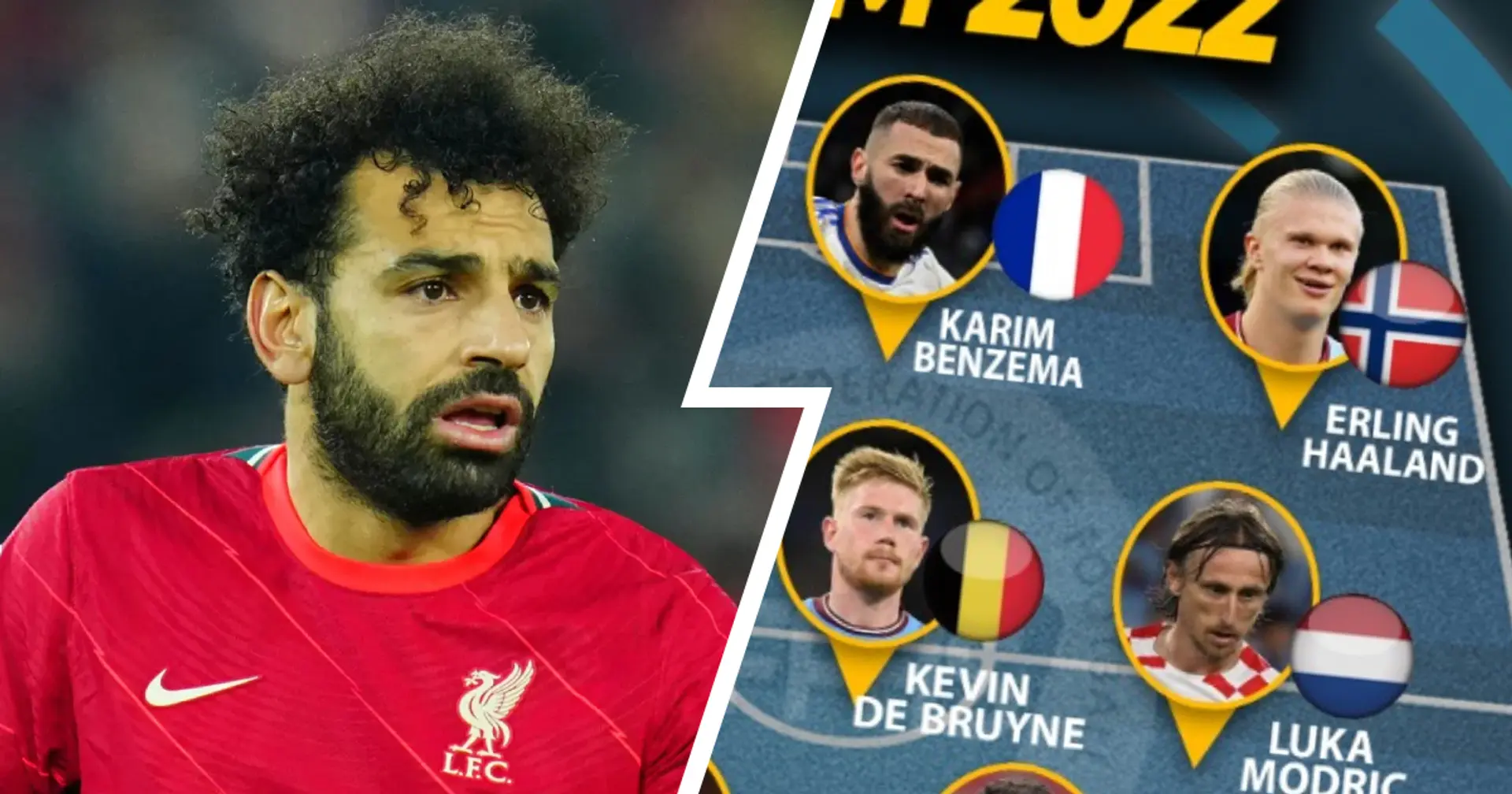 One Liverpool player gets into IFFHS World Team 2022 - not Salah