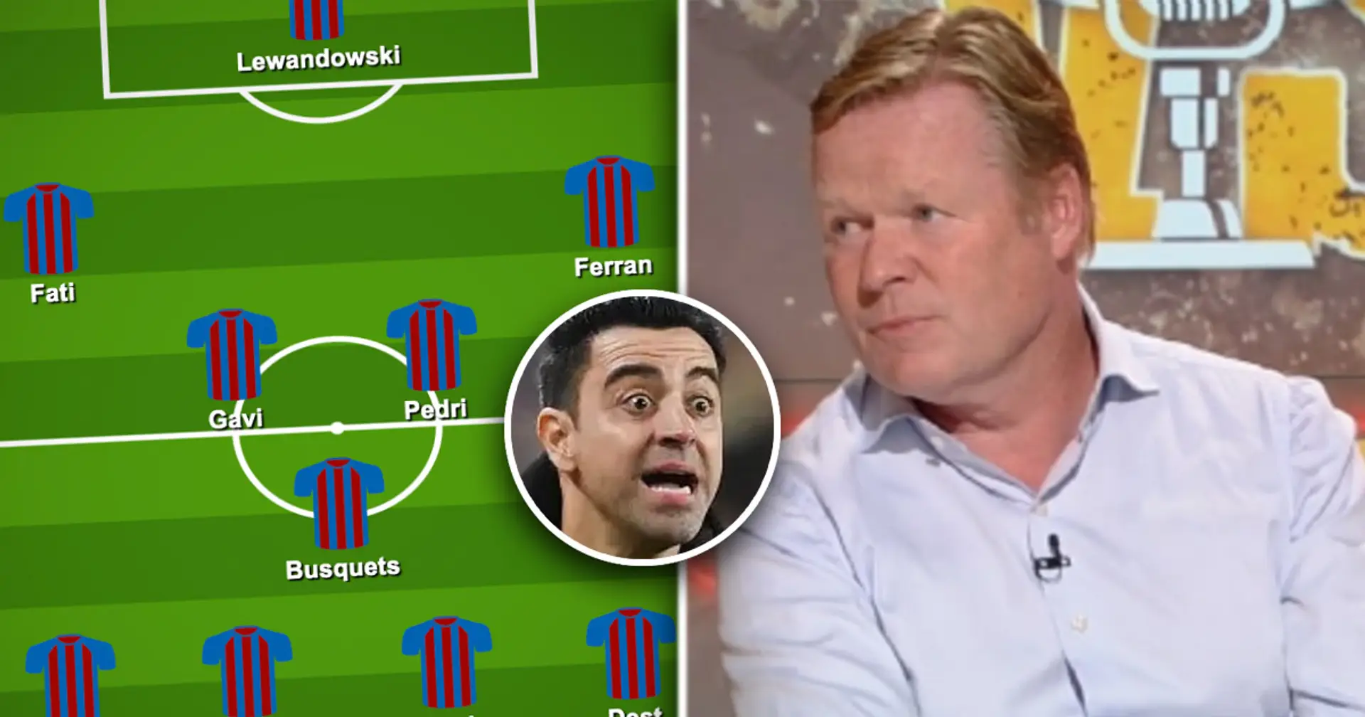 'They live in the past': Koeman criticises Barca for sticking with 4-3-3 formation