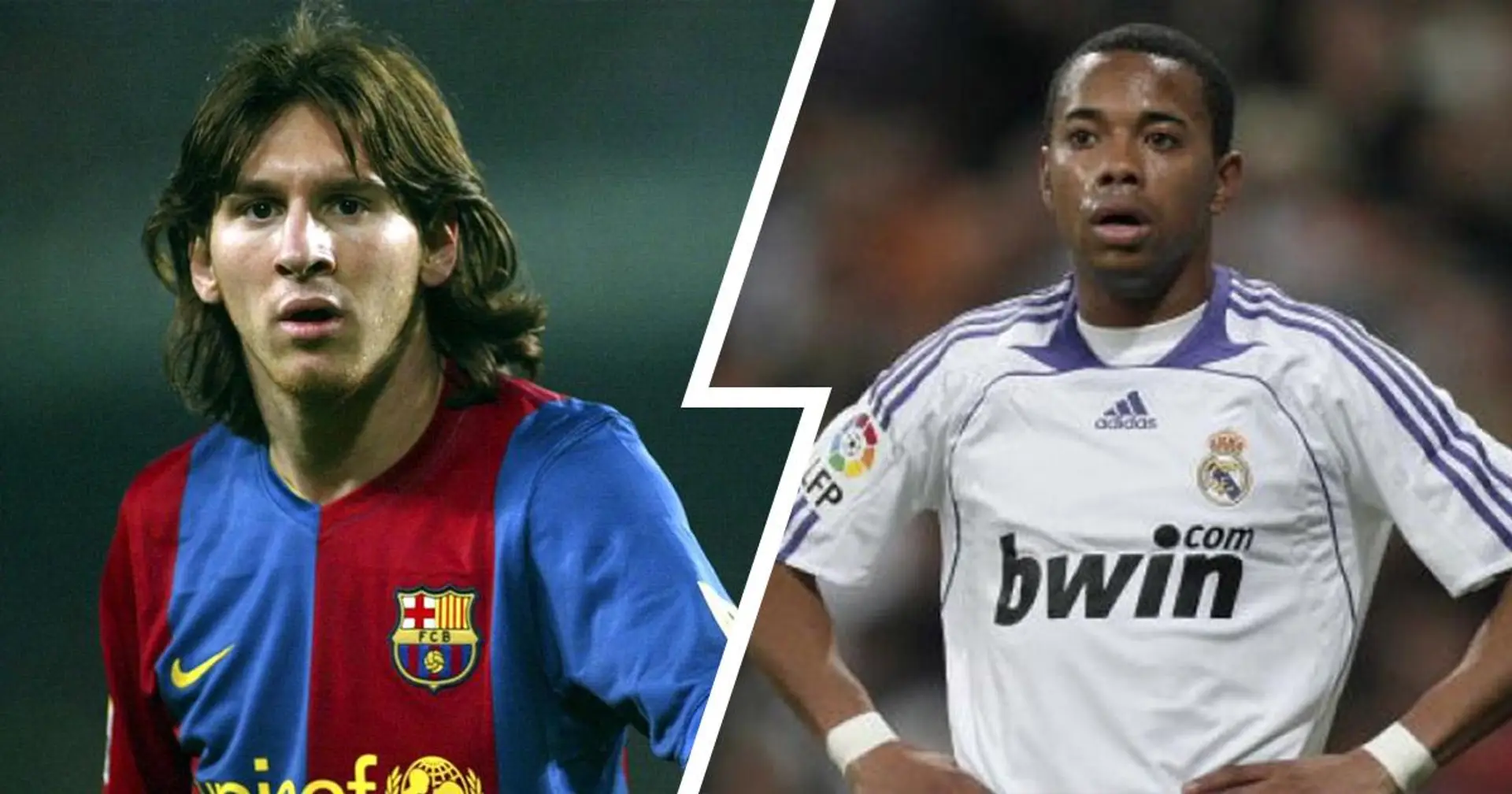 "Je doute que Messi puisse réussir au Barça'': comment les fans du Real Madrid ont essayé de prédire l'avenir en comparant Messi à Robinho en 2005