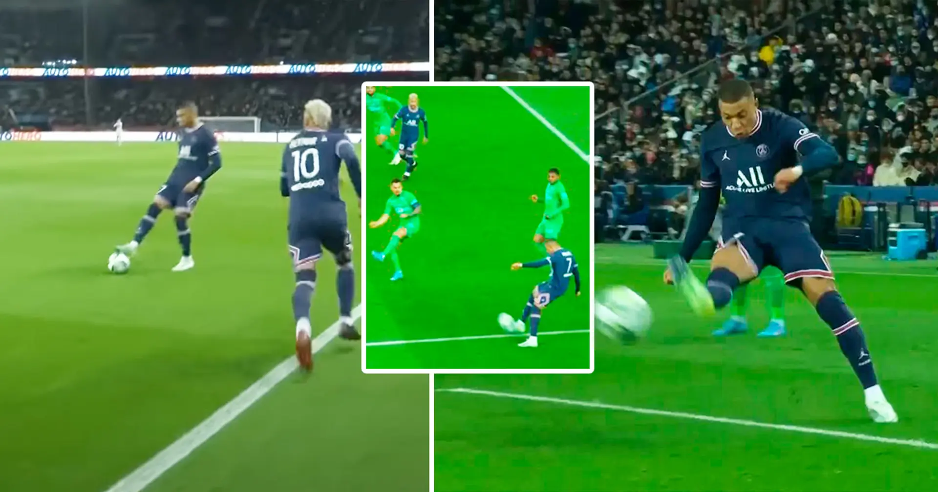 ‘That is some playstation s***’: Kylian Mbappe leaves fans speechless with outstanding trivela assist vs Saint-Etienne