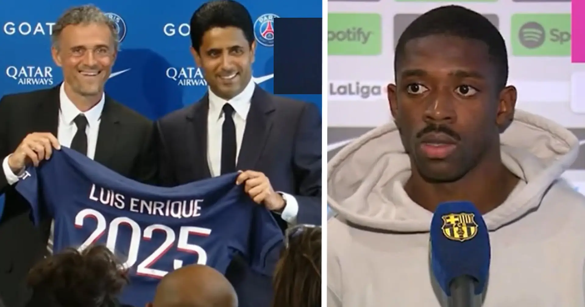 PSG already signed one Barca player before going all out for Dembele