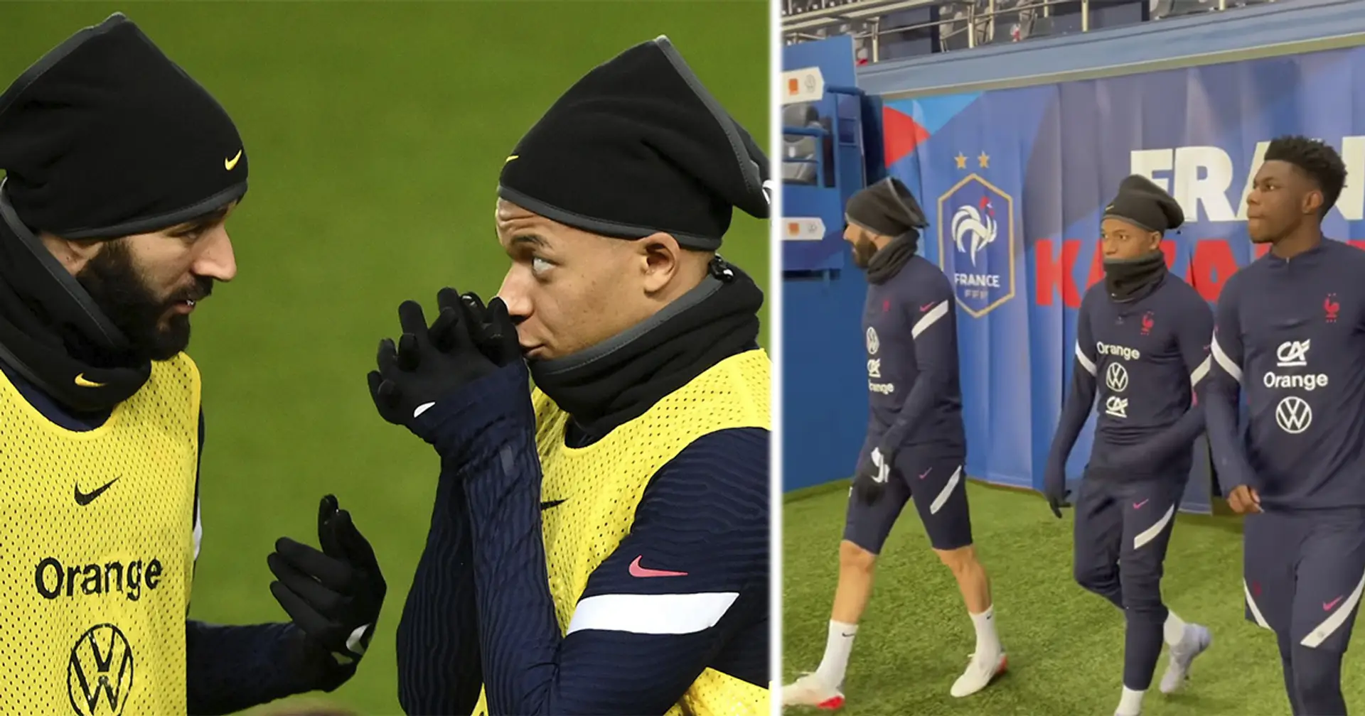 "Il lui dit comment partir du PSG": les nouvelles photos de Mbappé et Benzema deviennent virales