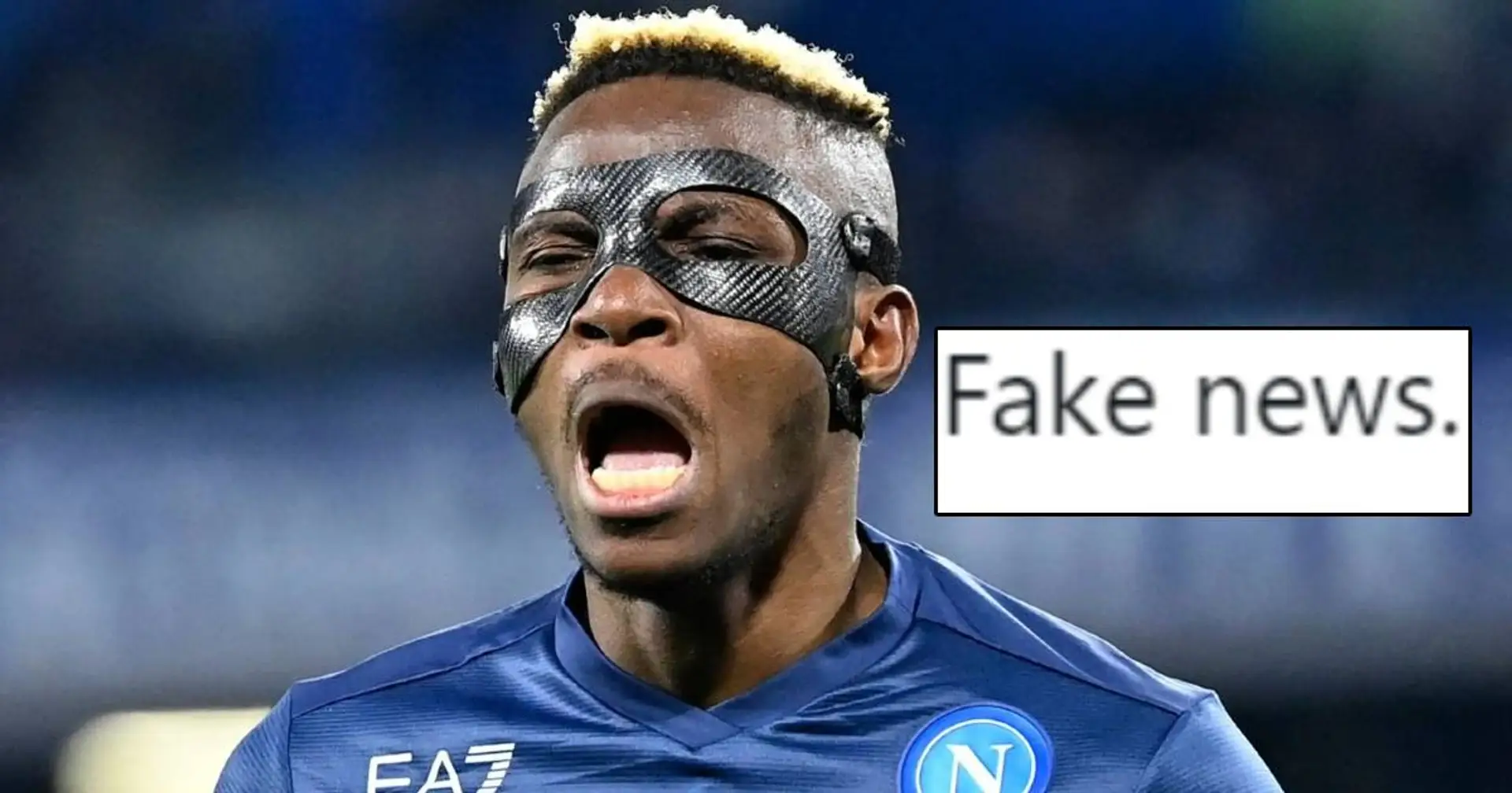 "Fake news !", l'agent d'Osimhen donne un indice sur l'avenir de l'attaquant de Serie A 2022-23