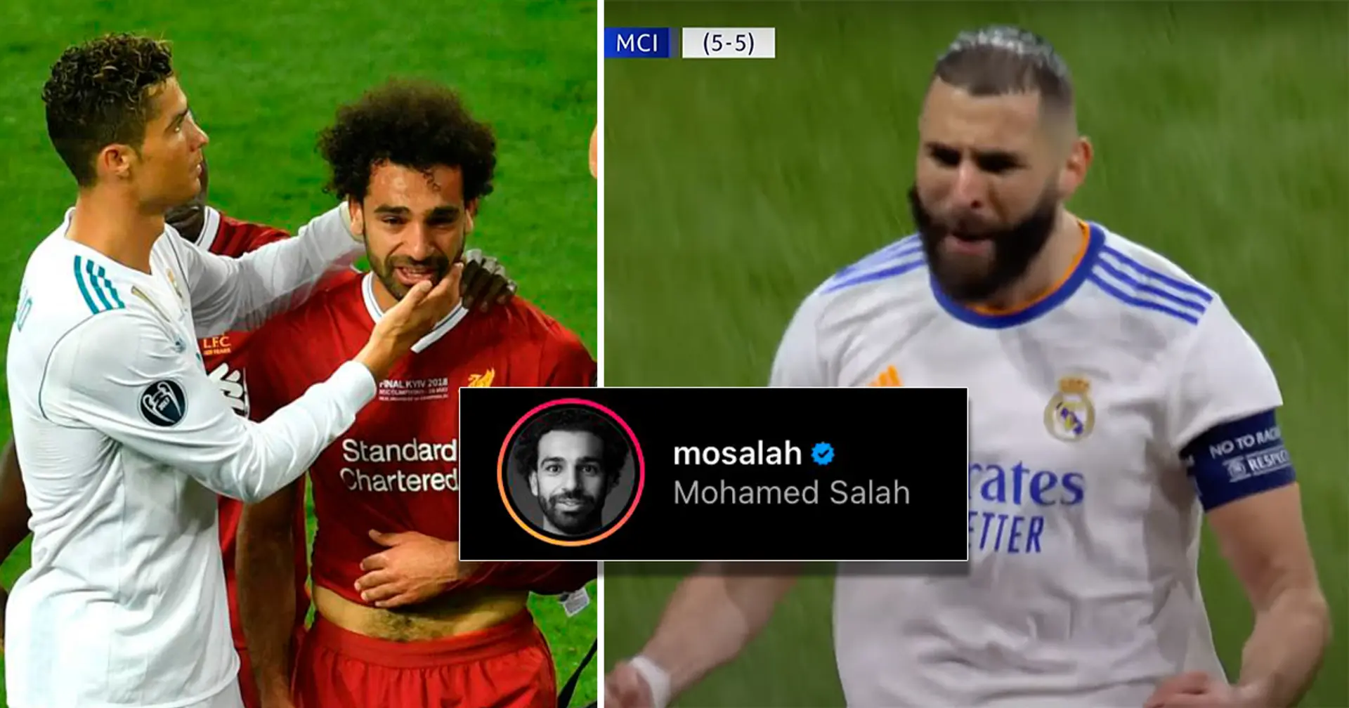 El vengativo Salah reacciona a la victoria del Real Madrid en la Liga de Campeones contra el Man City