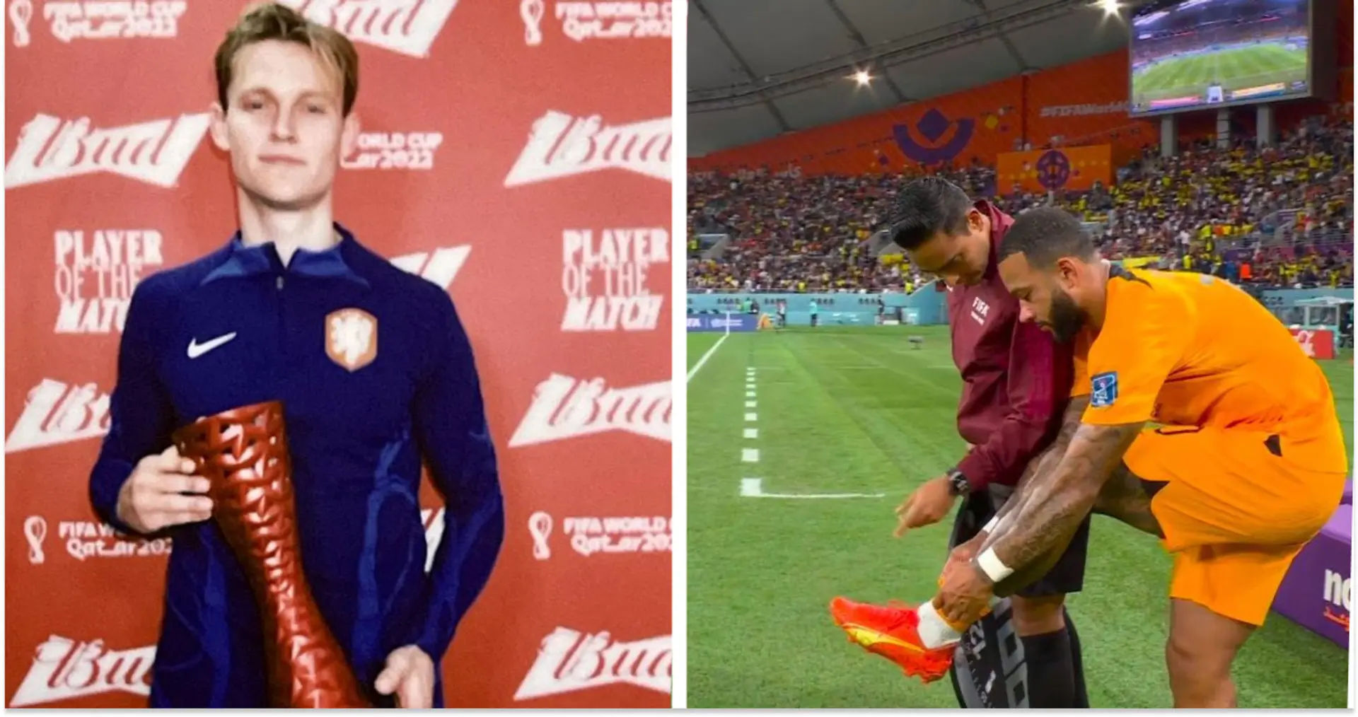 ¿Cómo jugaron Frenkie y Memphis en el empate de Países Bajos con Ecuador? Contestado