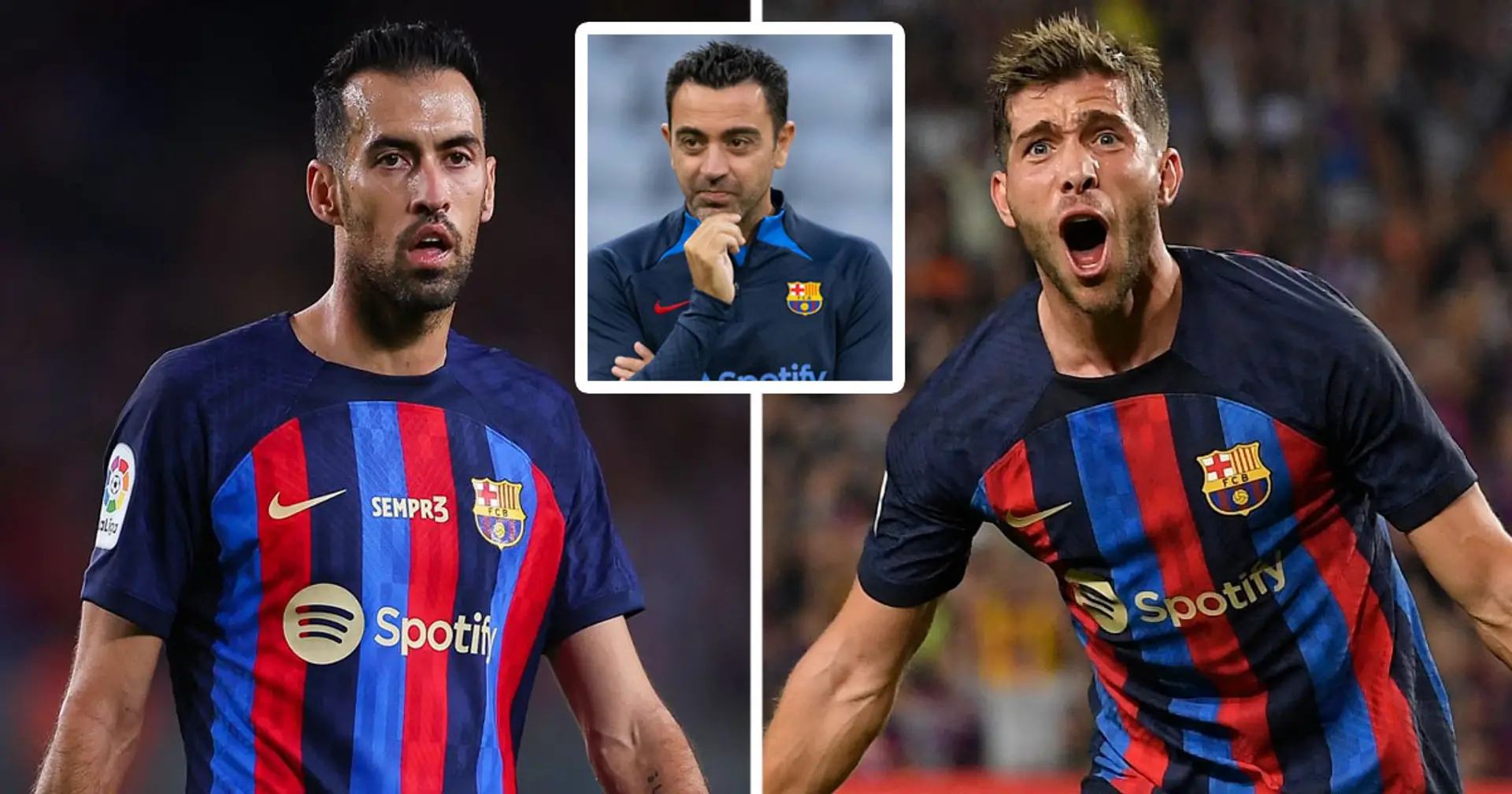 Barca nimmt erste Kontakte mit Busquets und Roberto wegen einer Vertragsverlängerung auf
