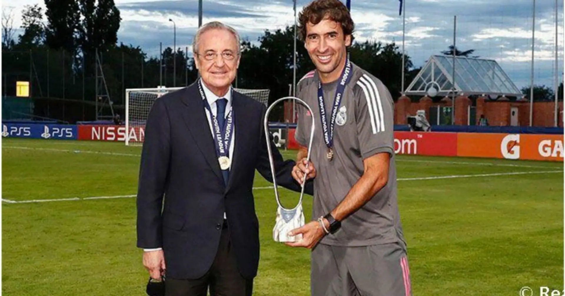 Raúl gana puntos como futuro sucesor de Zinédine Zidane
