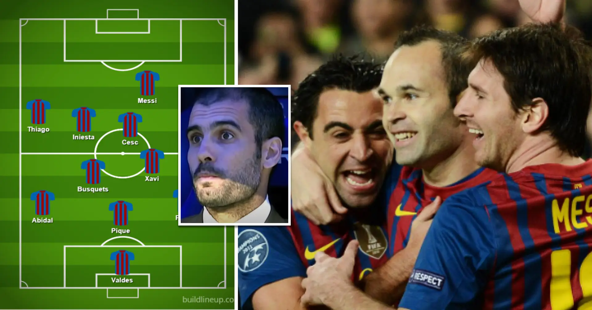 2 games Pep Guardiola names as his favourite in charge of iconic Barca - not vs Madrid or United