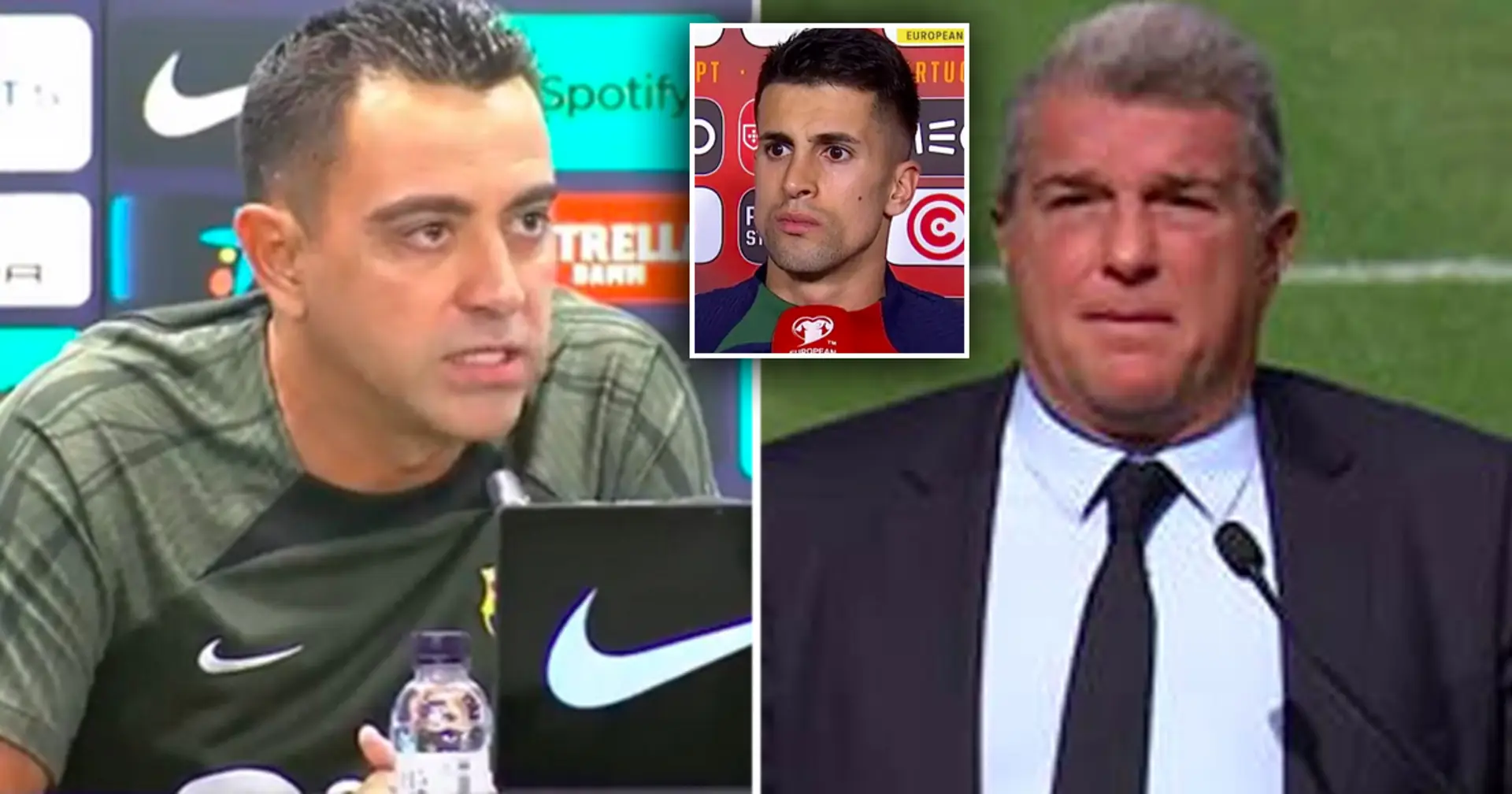 Xavi has one odd request for Barca board – it has to do with Cancelo (reliability: 5 stars)