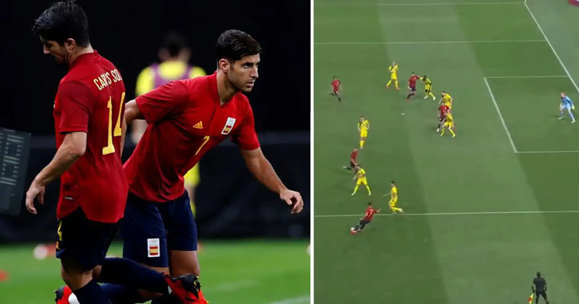 Asensio comes off the bench and provides game-winning assist as Spain beat Australia at Olympics