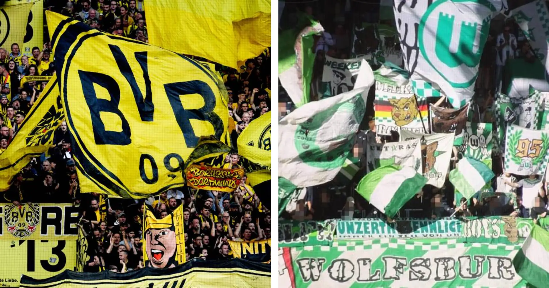 Erneute Unruhen: Die Ultras von Dortmund und Wolfsburg gerieten im Bahnhof aneinander