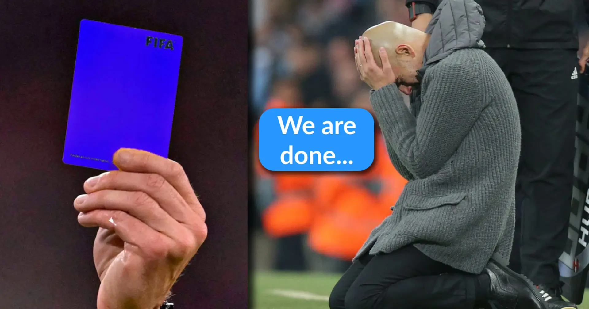 'Pack your bags': Football fans claim one Man City player is going to suffer the most due to blue card rule 