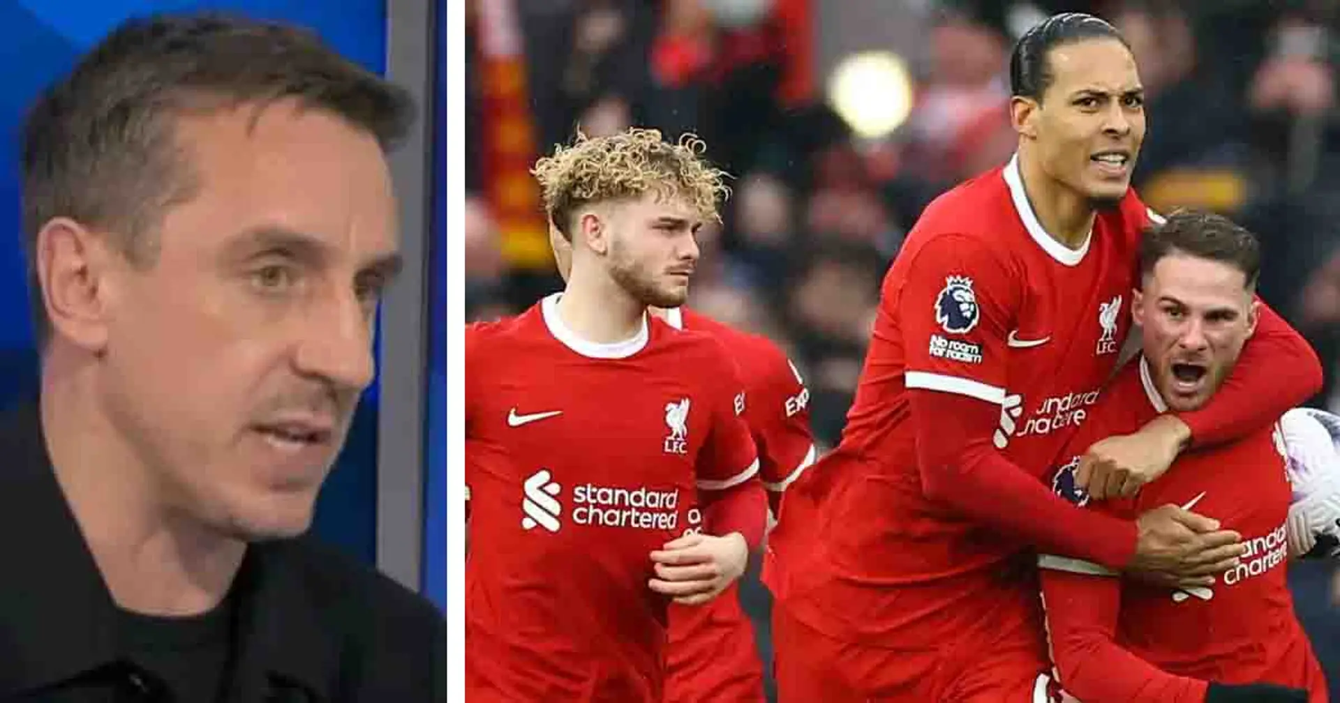 'Would bring a dominance to the team': Gary Neville names current Liverpool player he'd want at Man United