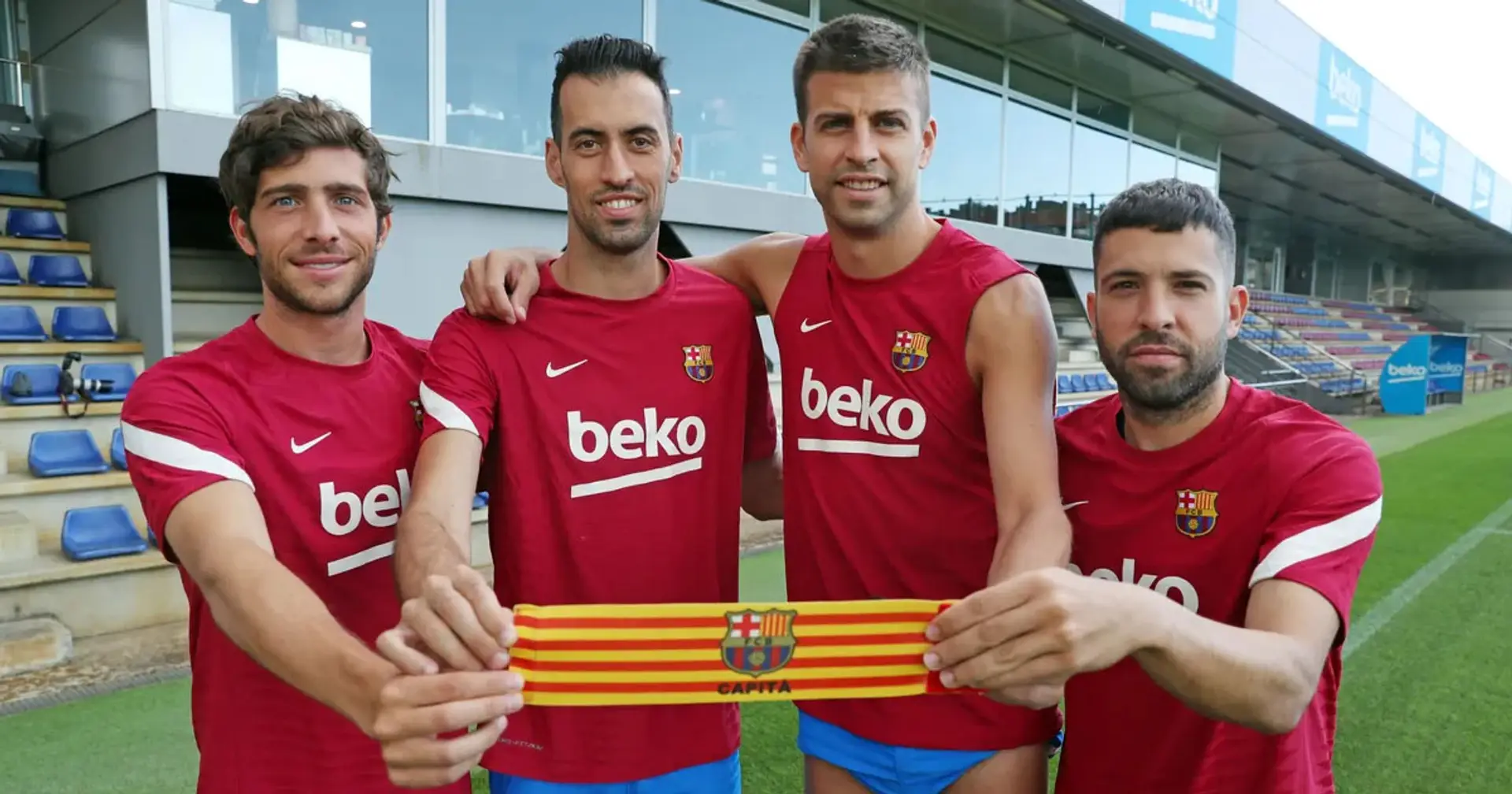 El Barça podría separarse de los 4 capitanes el próximo verano (fiabilidad: 5 estrellas)