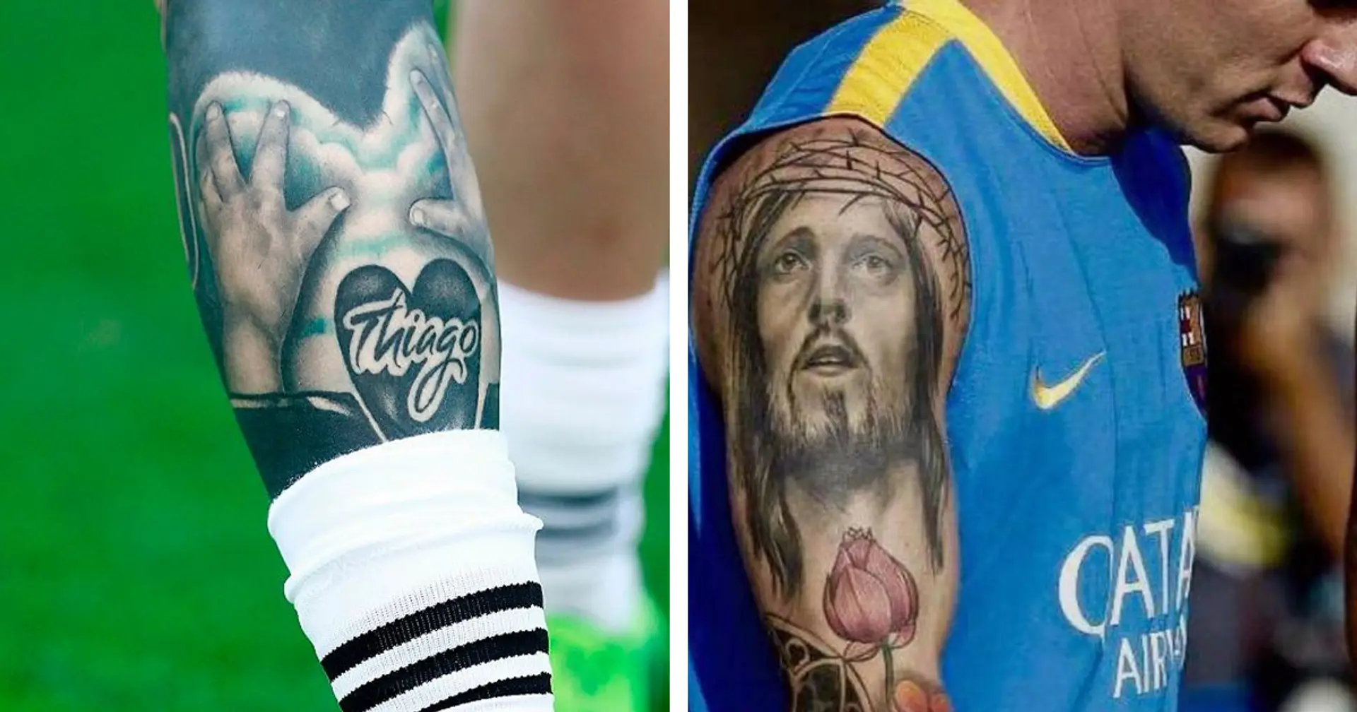 All 18 tattoos Leo Messi has and their meaning - Football 