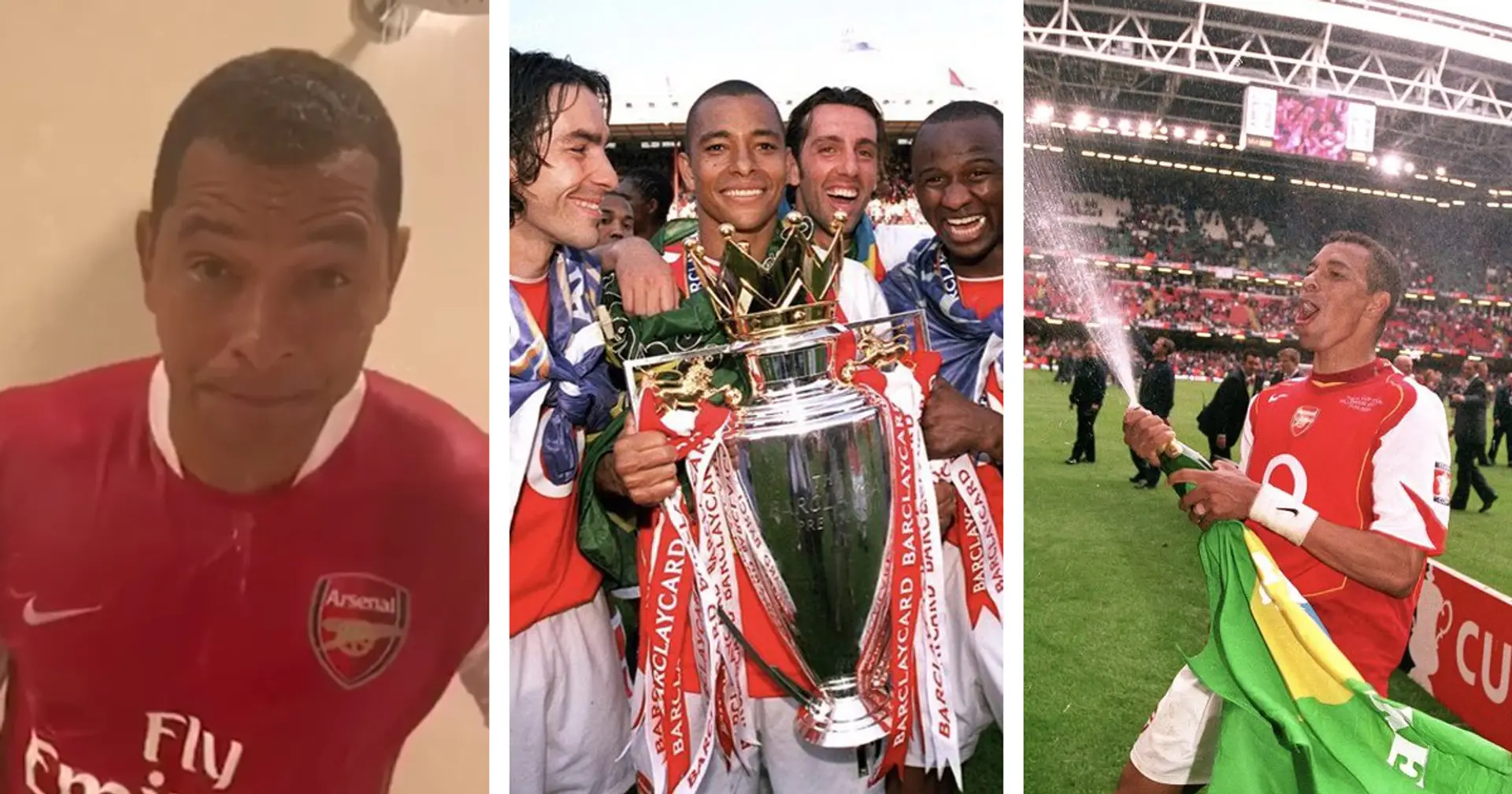 Memorable pics, cold shower in Arsenal shirt & more: Gilberto Silva's Twitter shows how much Brazilian still loves club