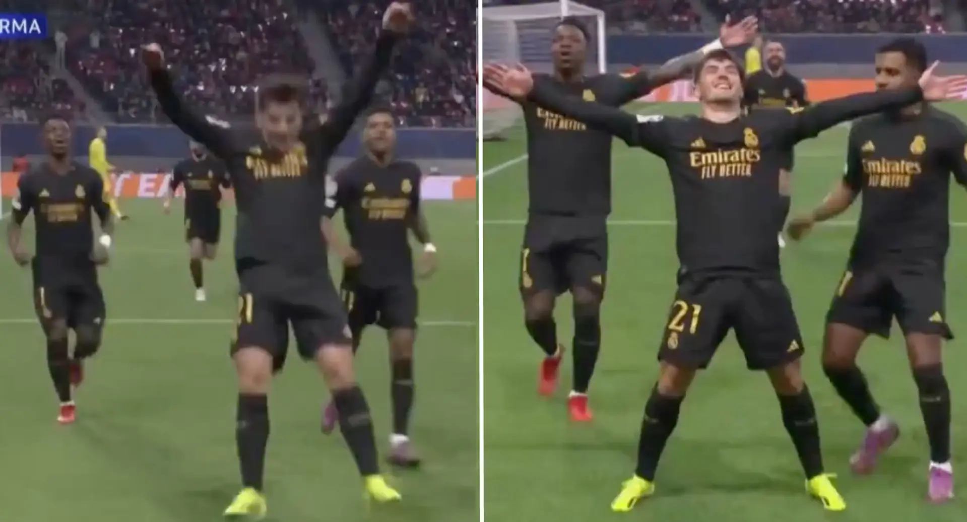 Brahim Diaz sends love to Jude Bellingham after scoring solo GOLAZO against Leipzig – spotted