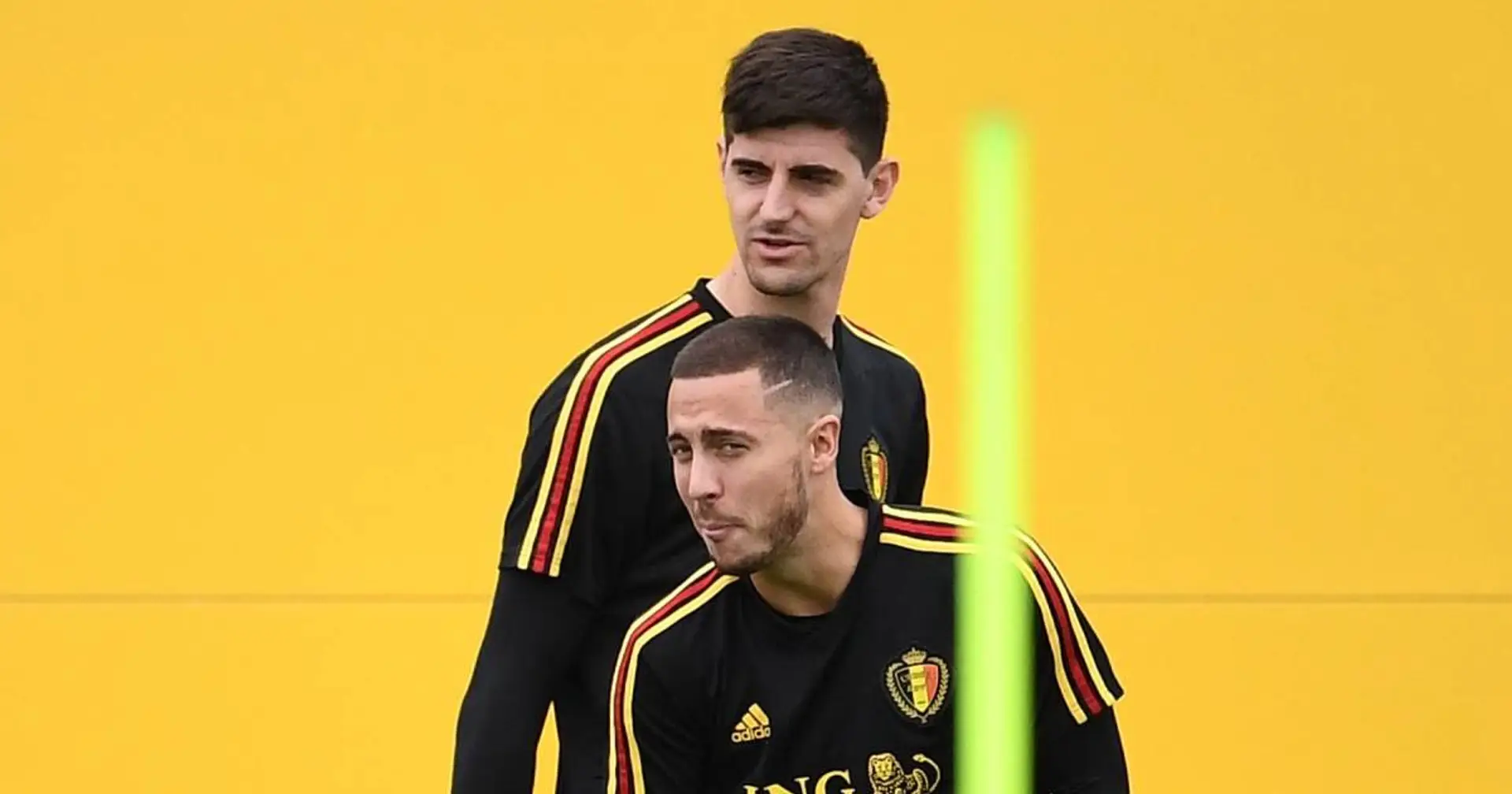 Officiel: Courtois autorisé à rentrer à Madrid après avoir été libéré des matchs internationaux; Hazard se rend au Danemark