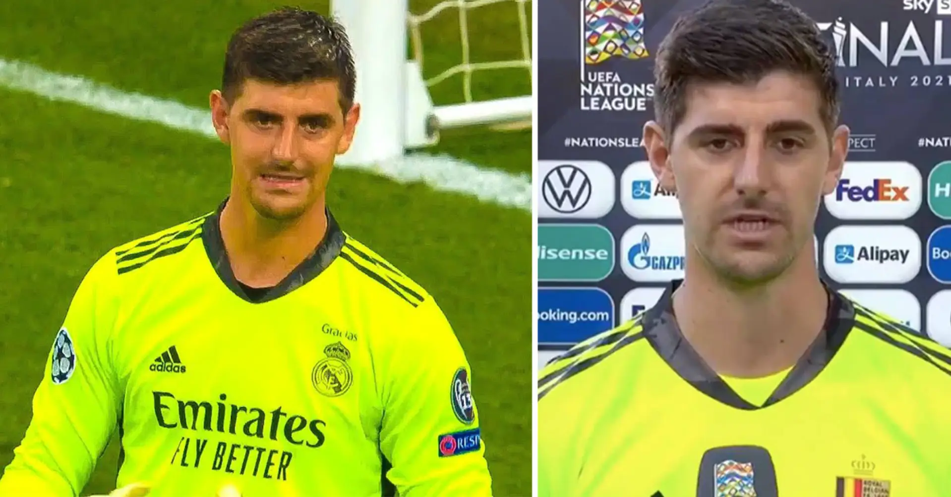 Thibaut Courtois unexpectedly attacks UEFA and FIFA after losing Nations League