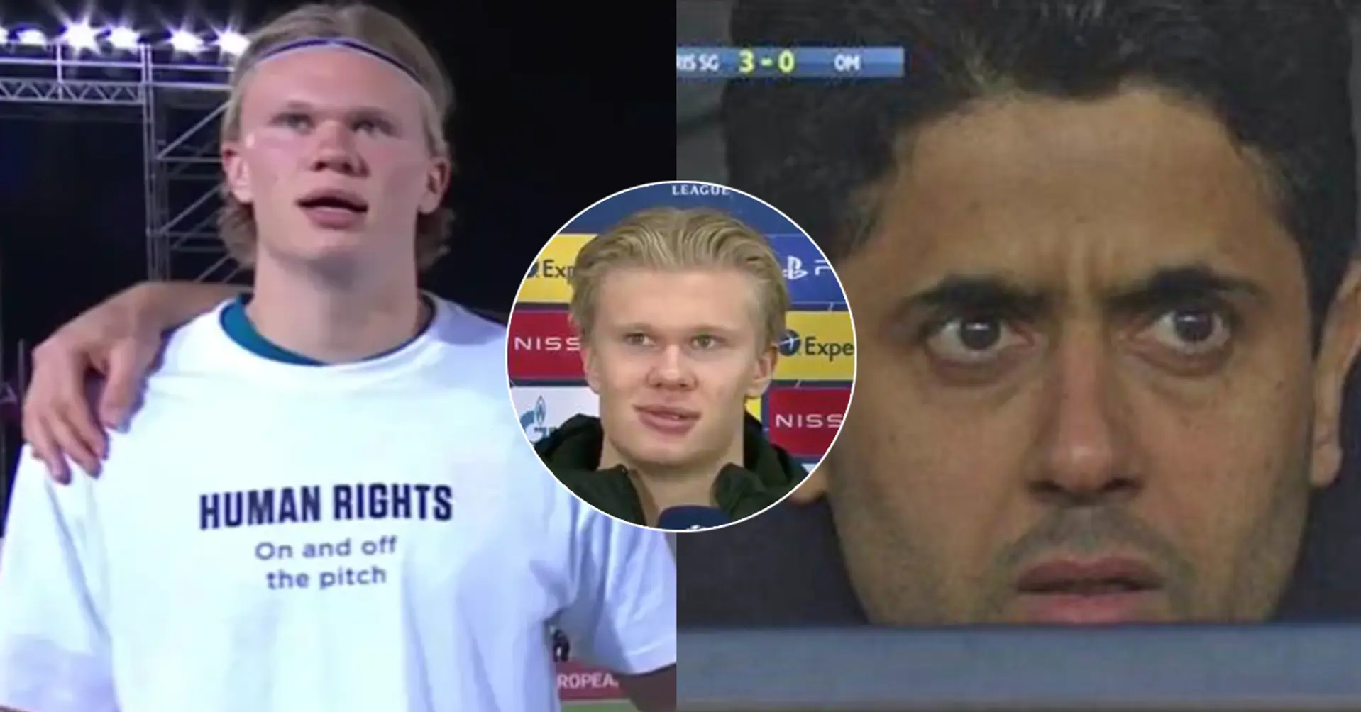 Erling Haaland joins Norway protest against Qatar – don't show this to PSG