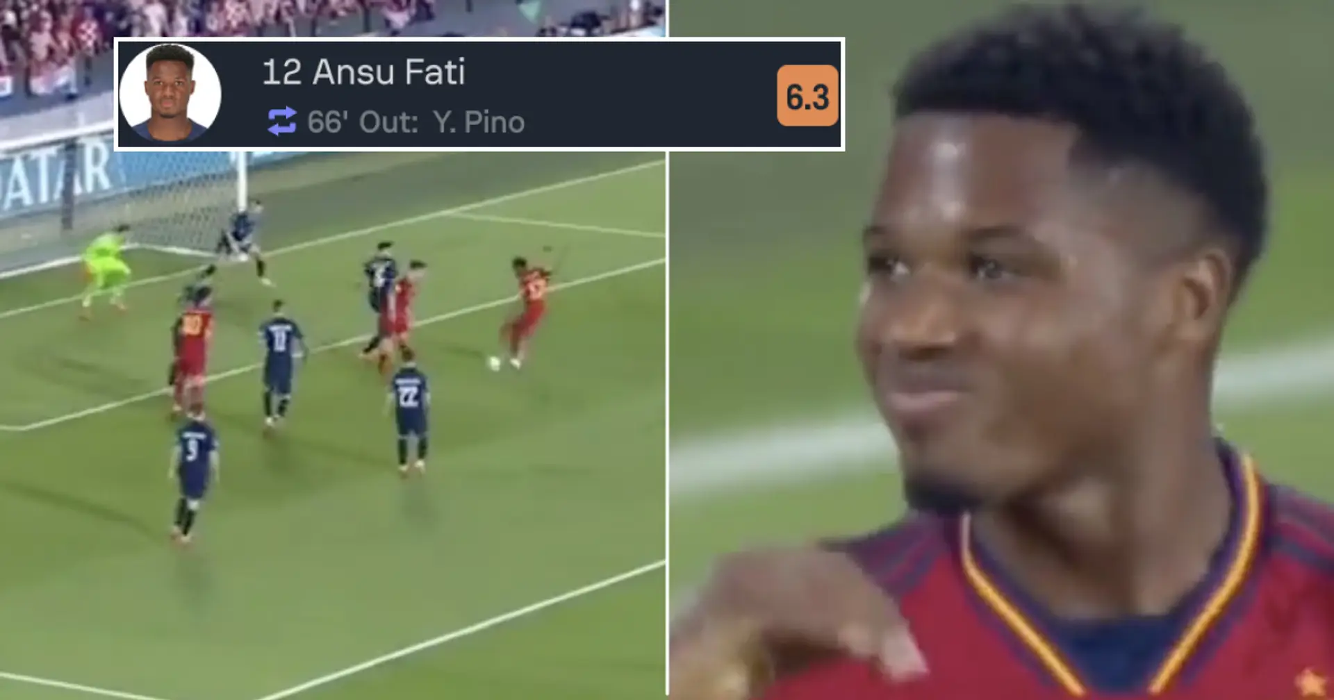 Ansu Fati était-il vraiment bon en finale de la Ligue des Nations ? Réponse