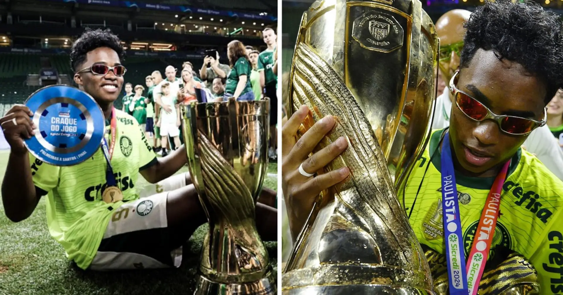 5 best photos as Endrick wins big with Palmeiras again