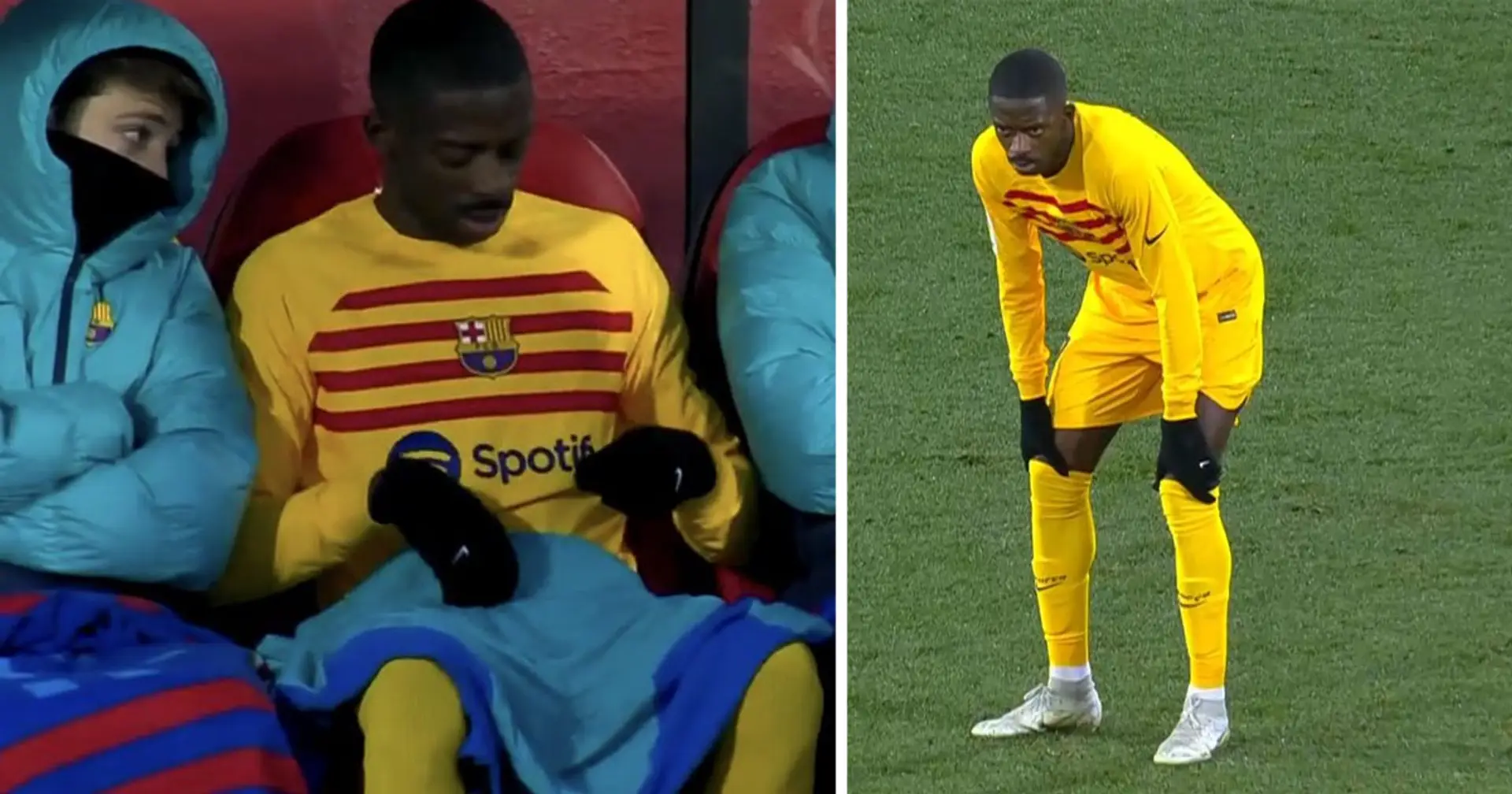 Top source explains why Dembele's injury 'doesn't seem very serious' as Ousmane limps off v Girona