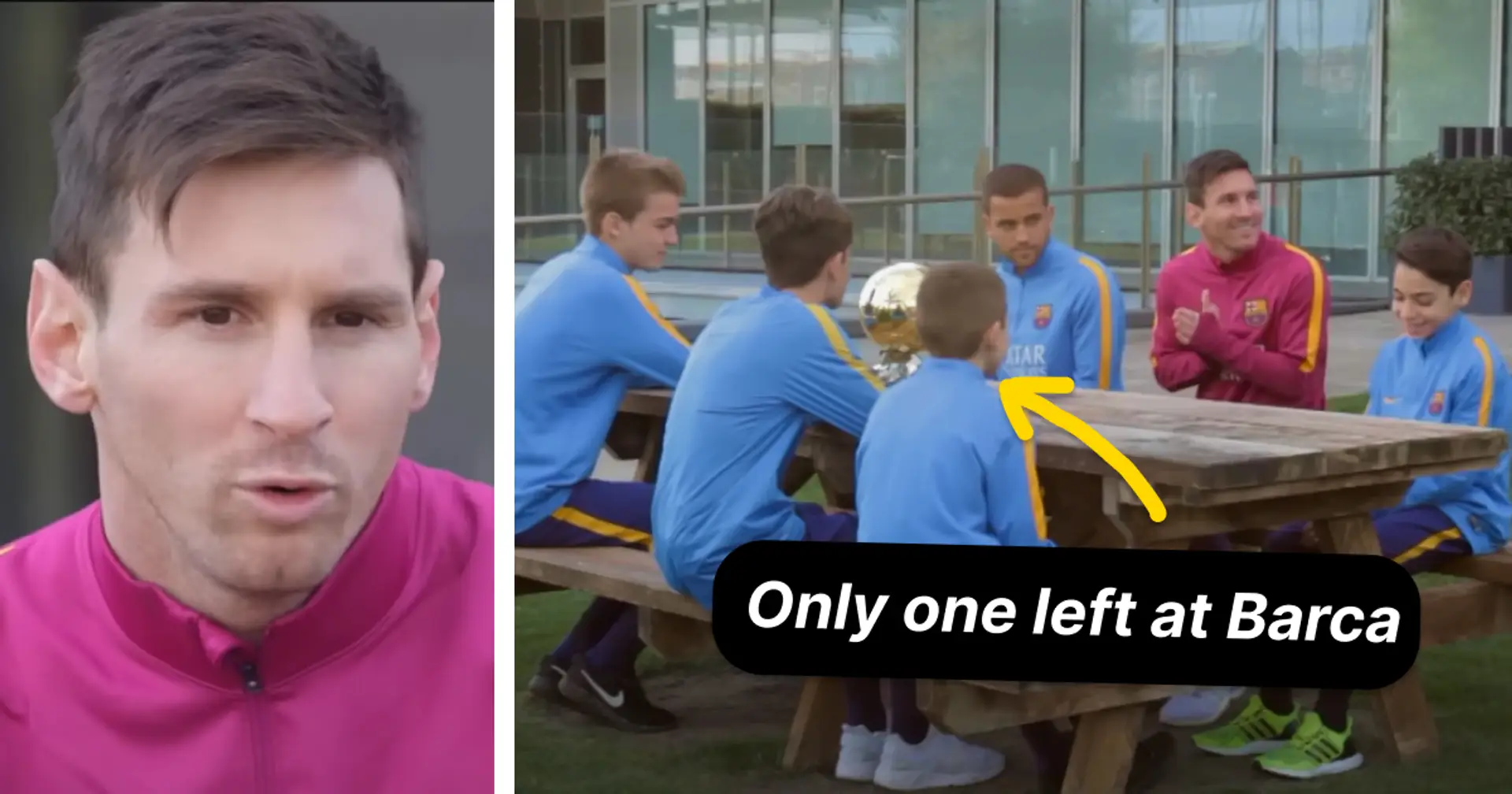 What happened to 5 La Masia kids who interviewed Leo Messi with Ballon d'Or on the table — answered