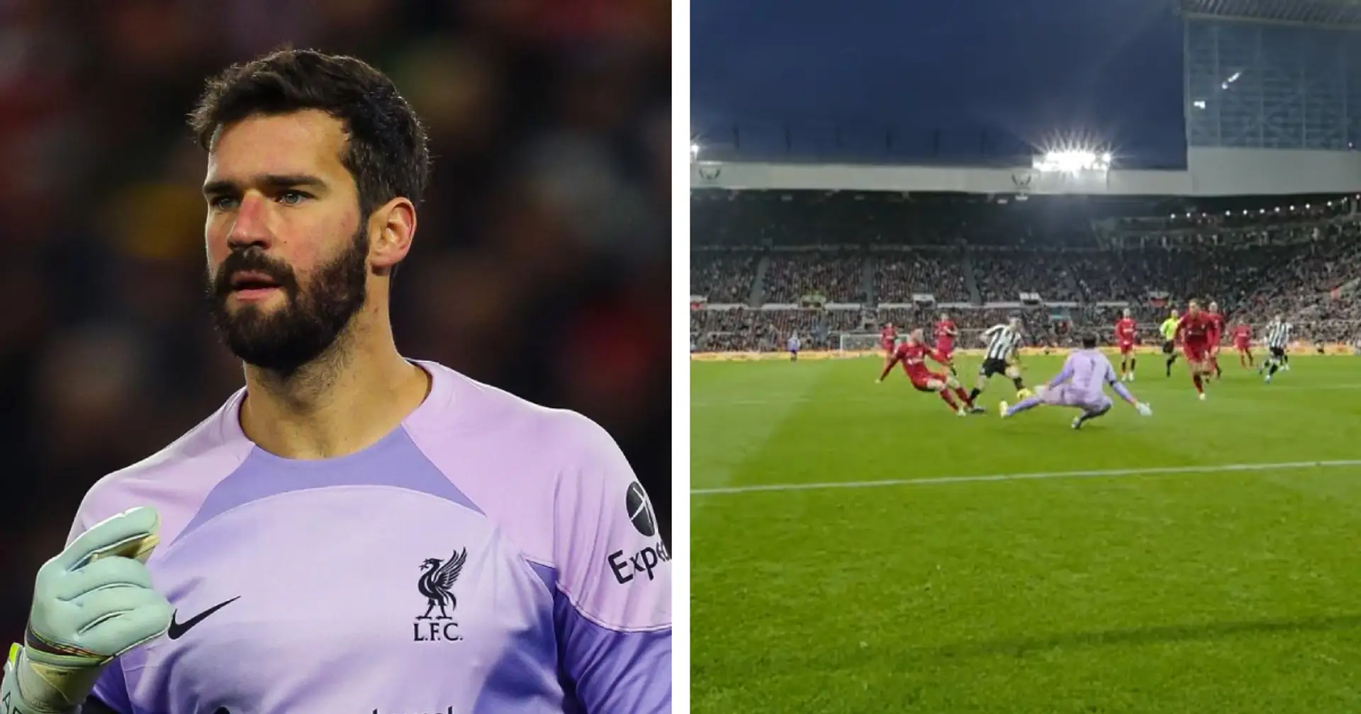 Alisson nominated for Premier League Save of the Month for stop vs Newcastle (video)