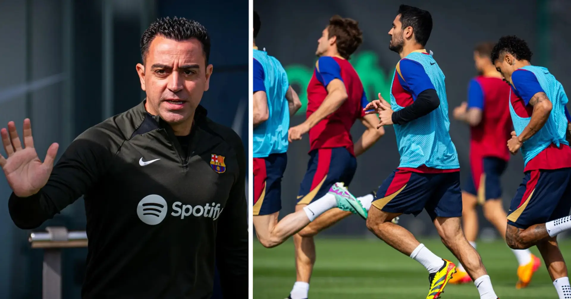 12+ best pics from Barca's training ahead of PSG, worrying update on Pedri