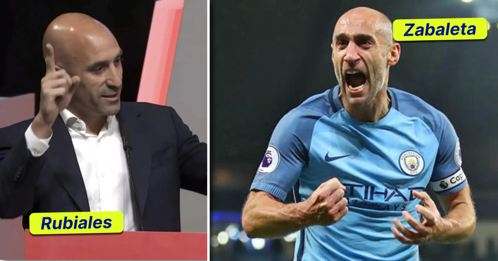 BBC mistakenly use Pablo Zabaleta footage in story about Luis Rubiales