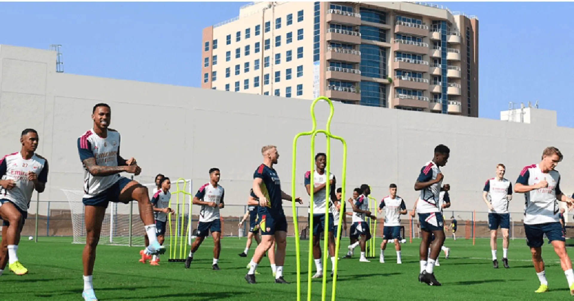 4 best pictures from Arsenal's first training session in Dubai 